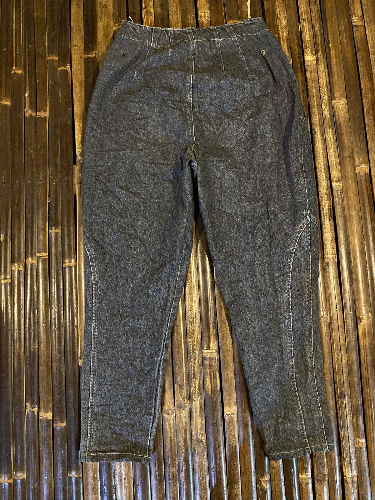 Japanese Brand FIRSTAID BODAGE DENIM PANTS Size 28" / US 6 / IT 42 - 3 Thumbnail