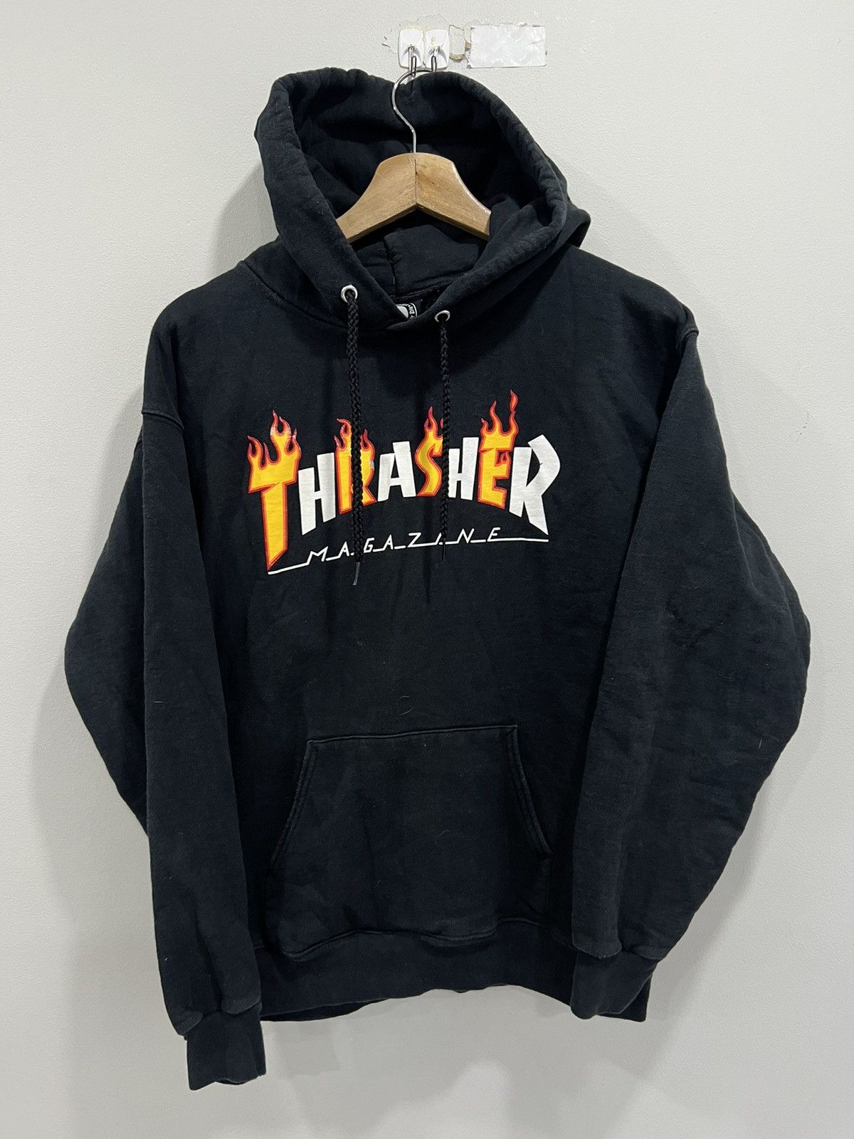 Thrasher Vintage Y2K Thrasher Hoodie Sweater Sweatshirt skate S Size US S / EU 44-46 / 1 - 1 Thumbnail