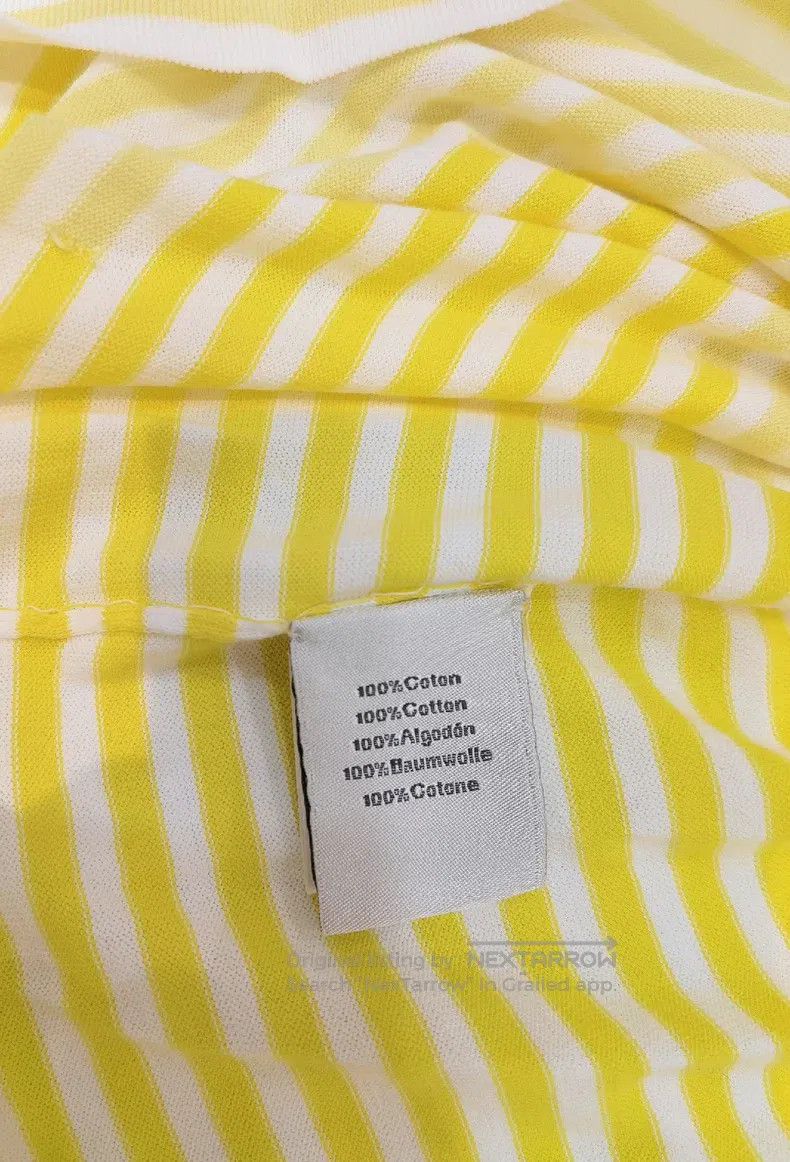 Hermes Hermes Striped Knit Short Sleeve Size M / US 6-8 / IT 42-44 - 4 Thumbnail