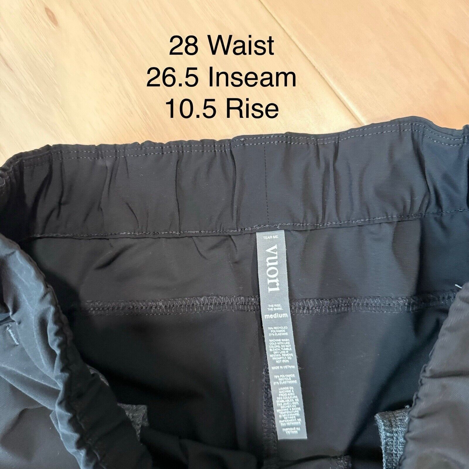 Vuori Vuori Miles Ankle Pants Women's M Black Comfy Sweatpants Size 28" / US 6 / IT 42 - 5 Thumbnail
