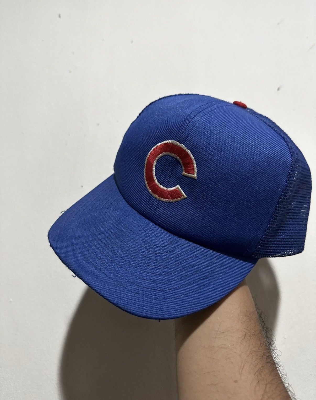 MLB 90’s Chicago Cubs Annco Trucker Hat Size ONE SIZE - 1 Thumbnail