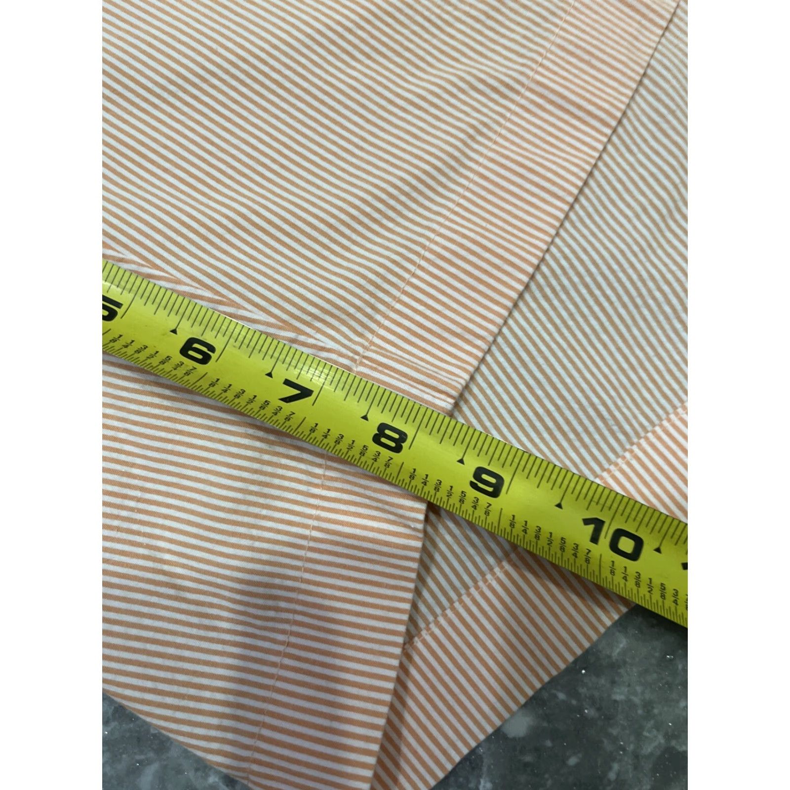 Peter Millar Peter Millar Shorts Mens 40 Orange Striped Chino Size US 40 / EU 56 - 4 Thumbnail