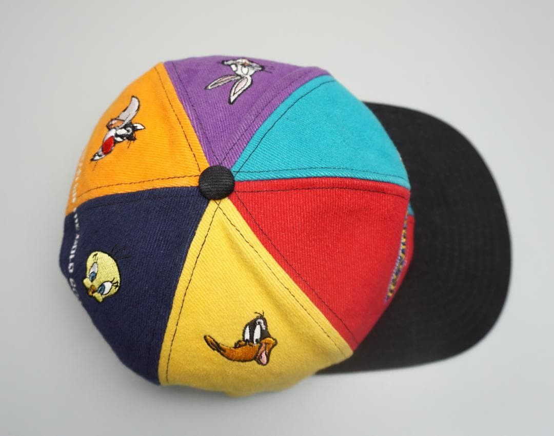Anime 90's Looney Tunes キャップ WB ビンテージ Size US L / EU 52-54 / 3 - 5 Thumbnail