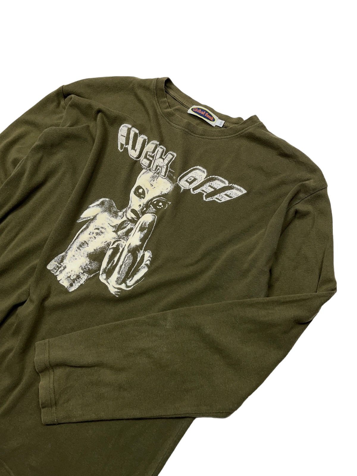 Alien Workshop Vintage Alien Fuck Off Long Sleeve Glows in the Dark Size US L / EU 52-54 / 3 - 4 Thumbnail
