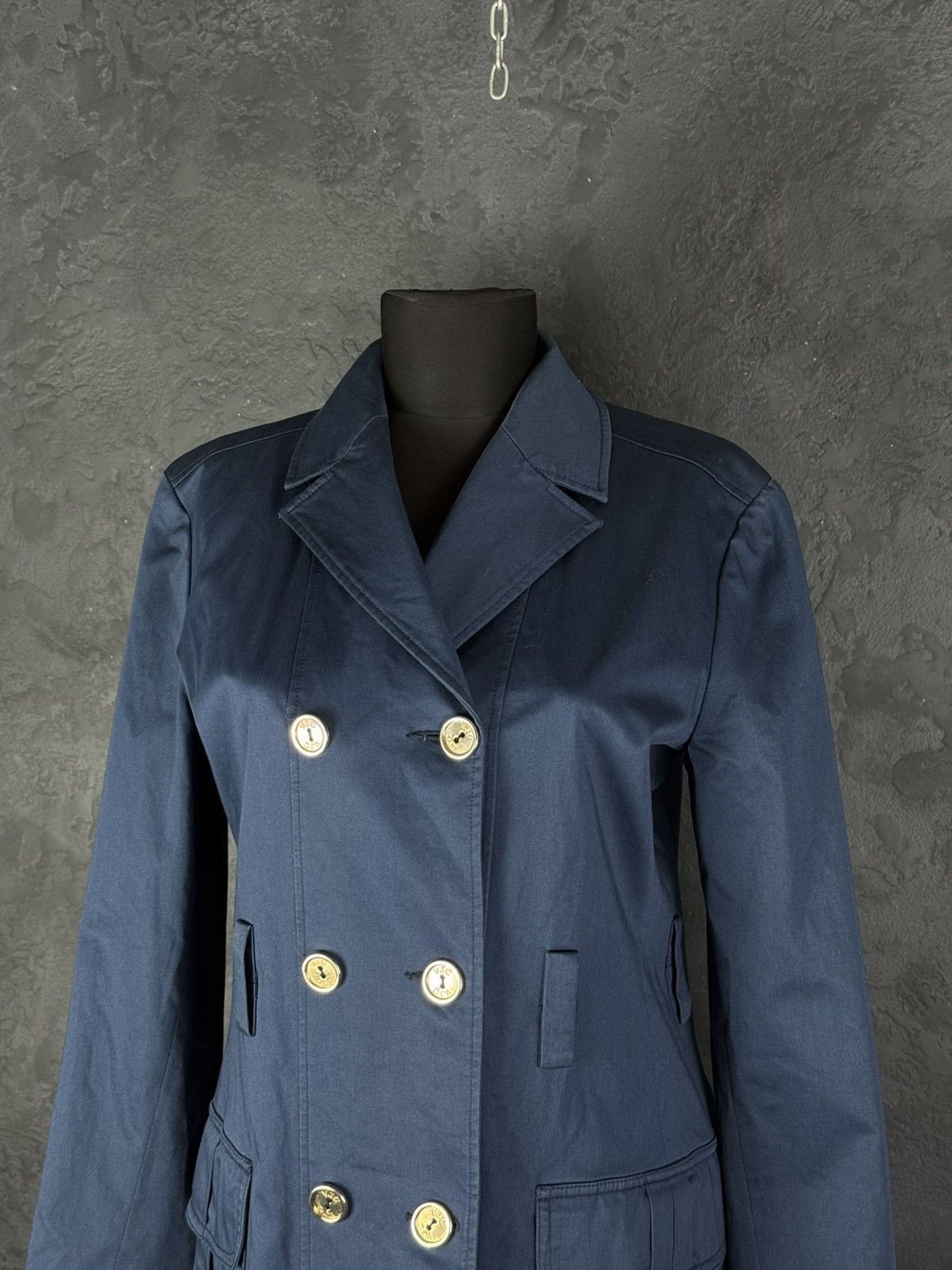 Versace Vintage Versace Jeans Couture 90s Trench Coat jacket Size L / US 10 / IT 46 - 5 Thumbnail