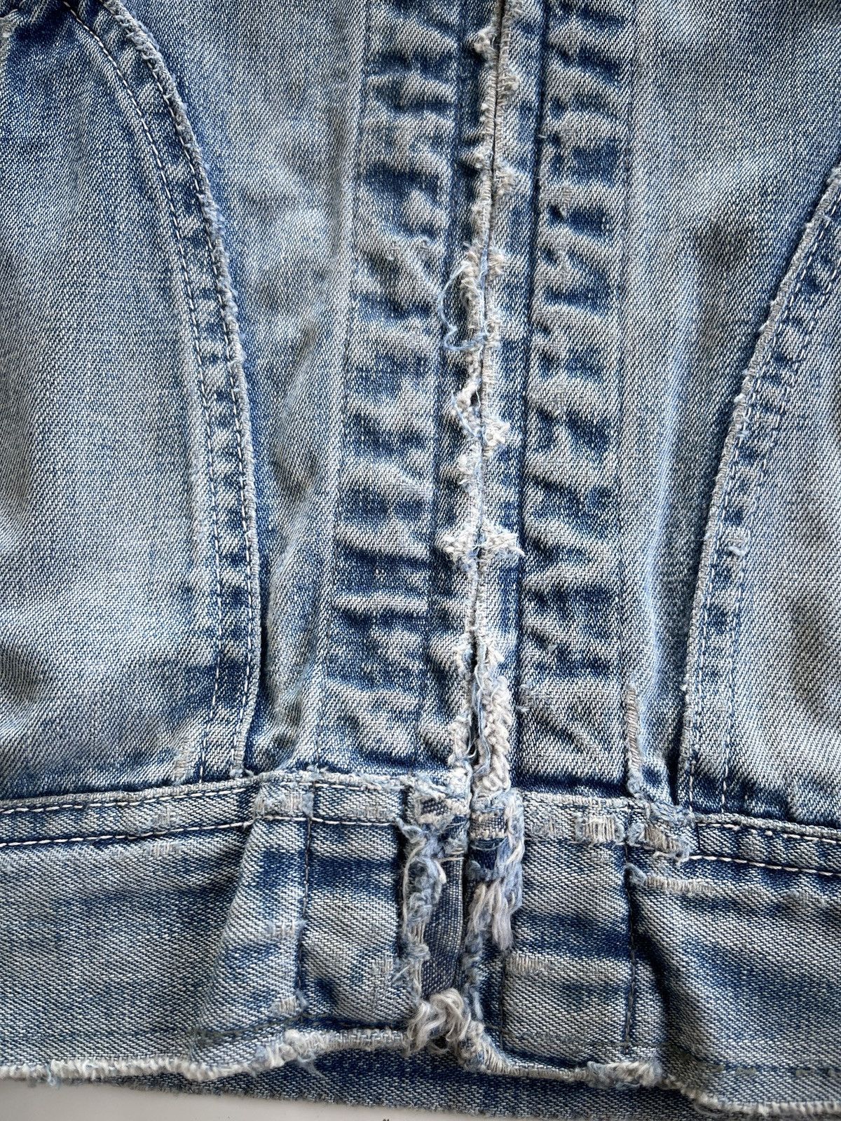 Lee Destroyed❗️70s Lee Jelt 91 B Distressed Jacket Size US L / EU 52-54 / 3 - 9 Thumbnail