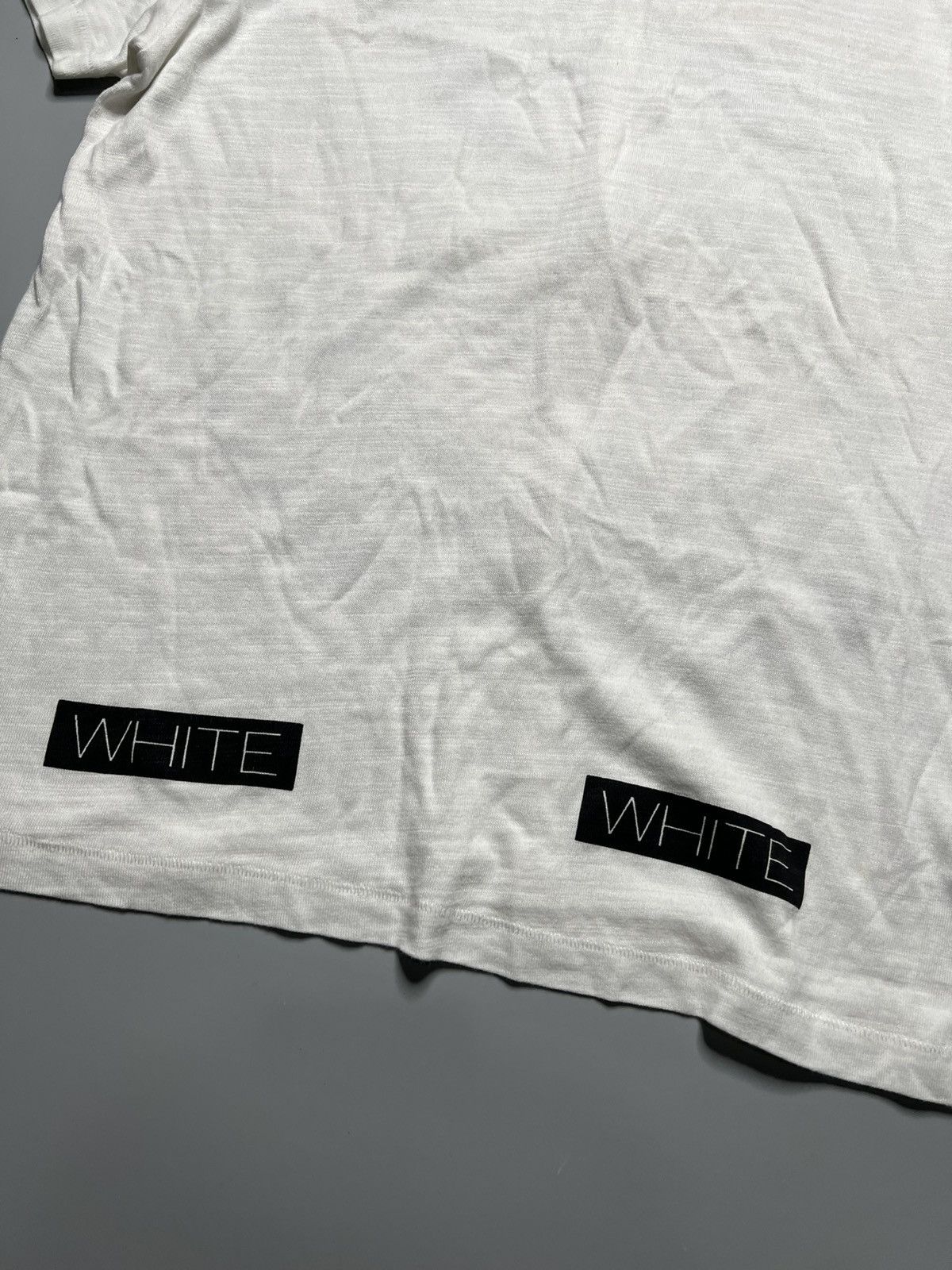 Off-White OG Off white Diagonal Stripe Orange box S/S tee Size US S / EU 44-46 / 1 - 3 Thumbnail