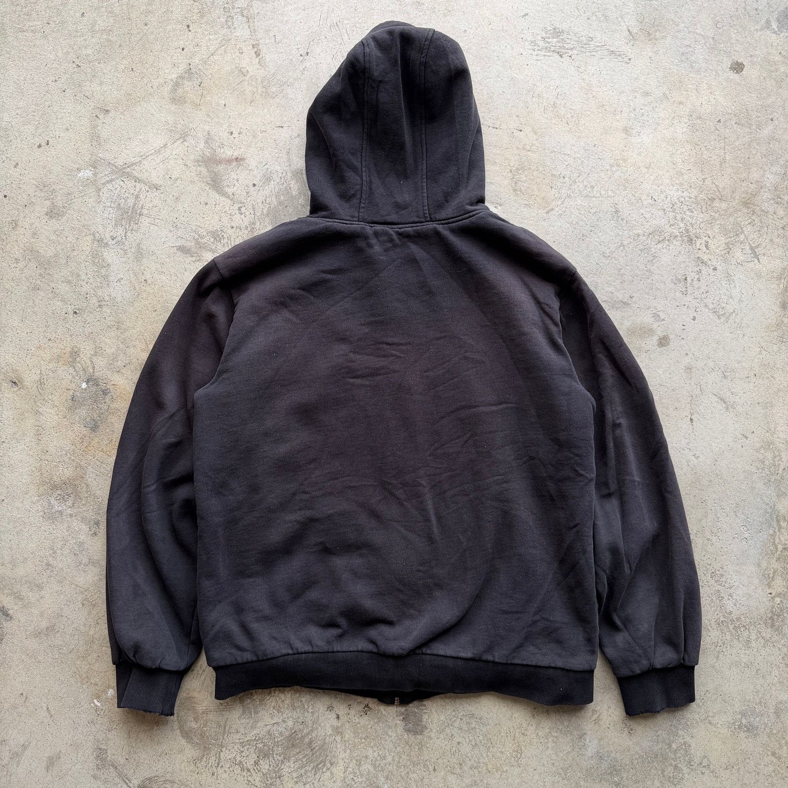 DC Vintage Y2K DC Shoes Black Zip Up Hoodie Sherpa Lined Skater Size US L / EU 52-54 / 3 - 6 Thumbnail