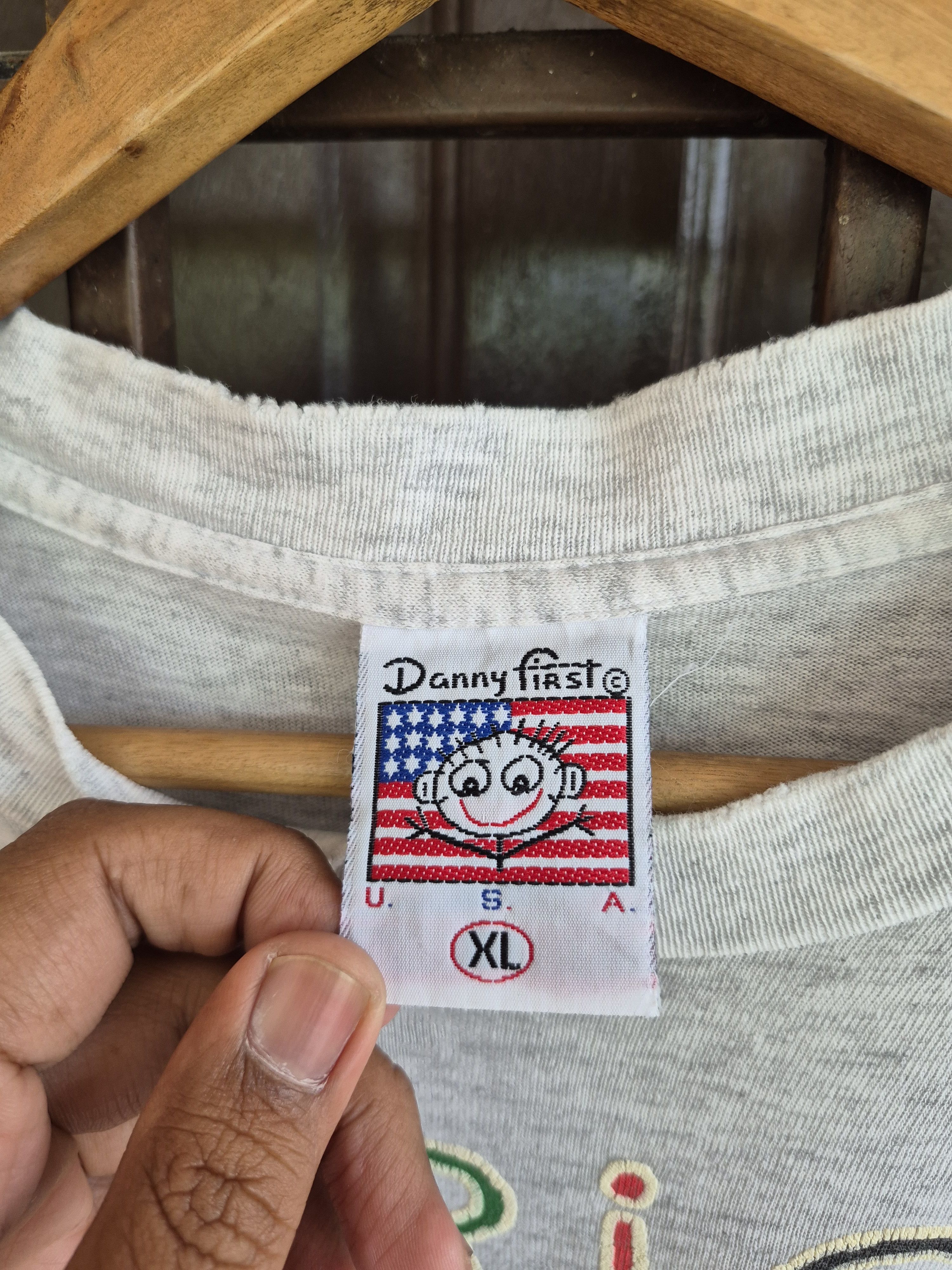 Vintage 🔥Vintage 90s Danny First USA Soccer Tee Size US XL / EU 56 / 4 - 5 Thumbnail