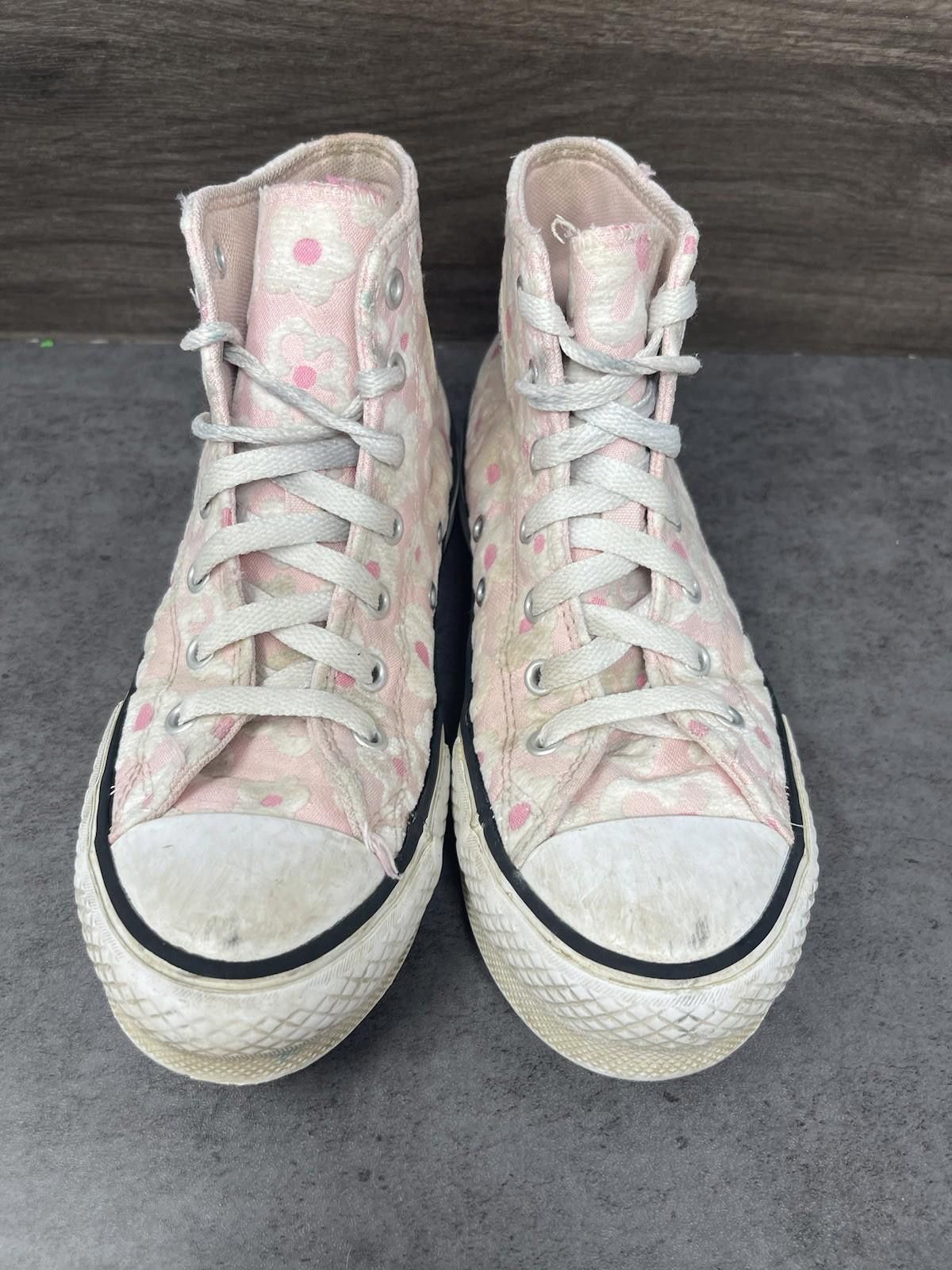 Converse Converse Chuck Taylor All Star Lift Kids Size 3 Youth Pink Size US 5 / EU 37 - 3 Thumbnail