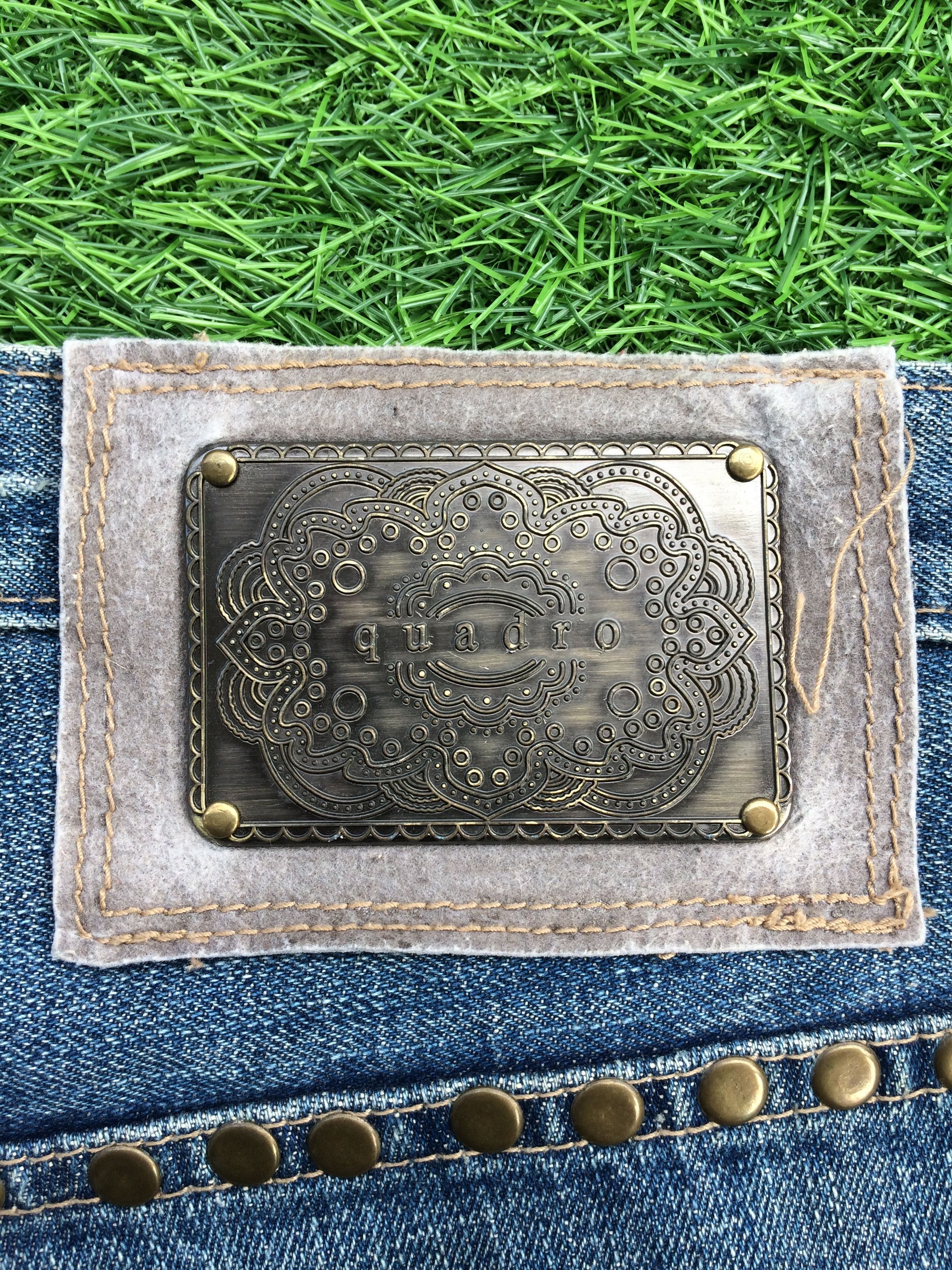 Japanese Brand Japanese Studded Eagle Embroidery Jeans D-853 Size US 32 / EU 48 - 10 Thumbnail