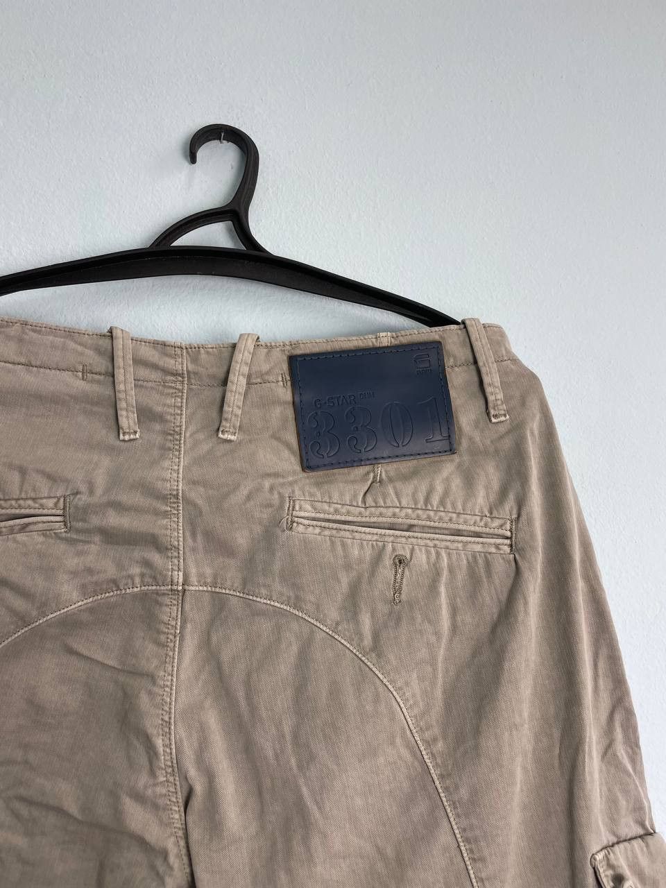 G-Star Vintage G-Star Raw 3301 Tactical Cargo Pants Baggy Elewood Size US 33 - 3 Thumbnail