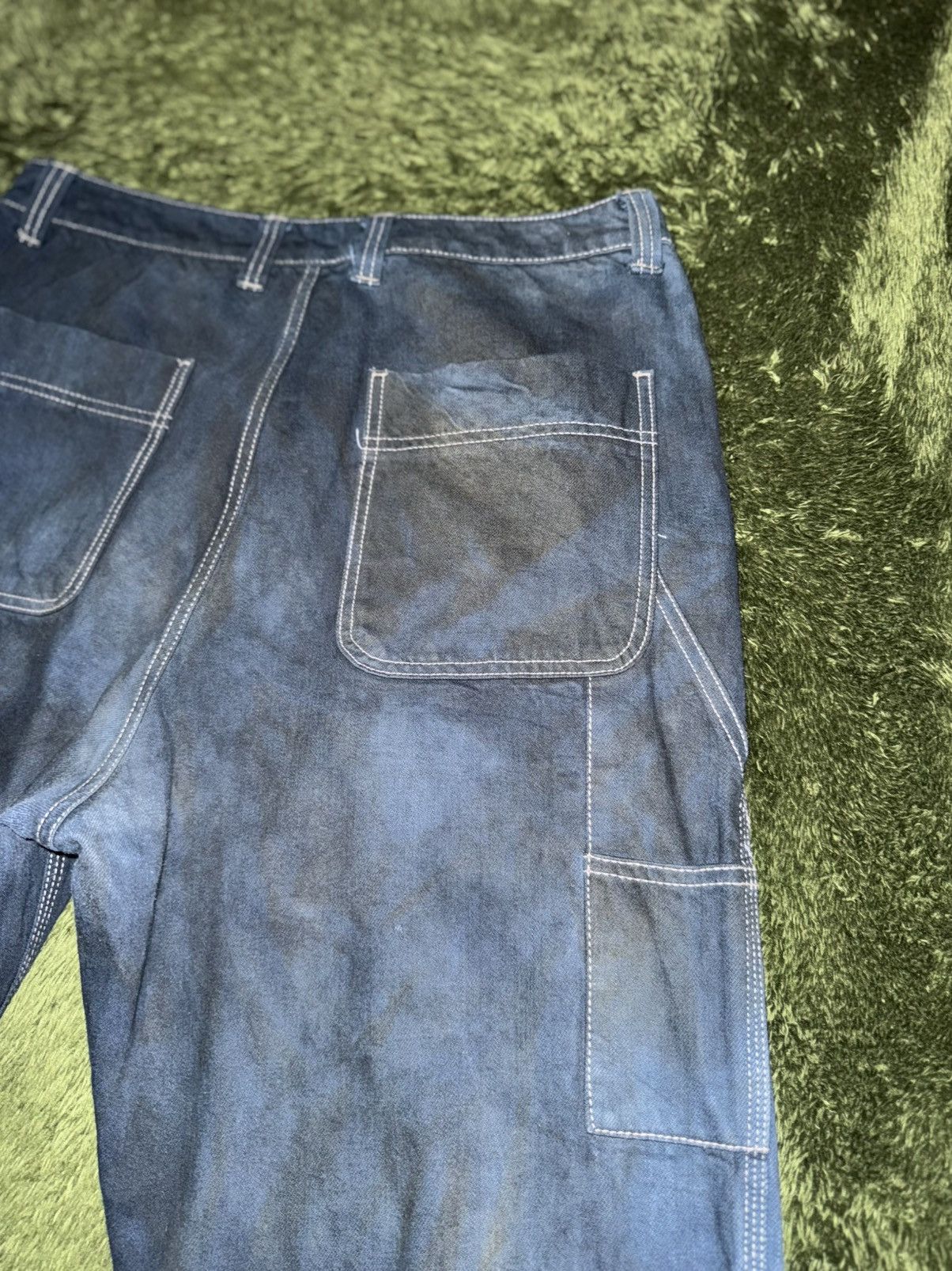 Penfield [XL] Penfield Hand-Dyed Loose Fit Double Knee Work Pants Size US 34 / EU 50 - 10 Thumbnail