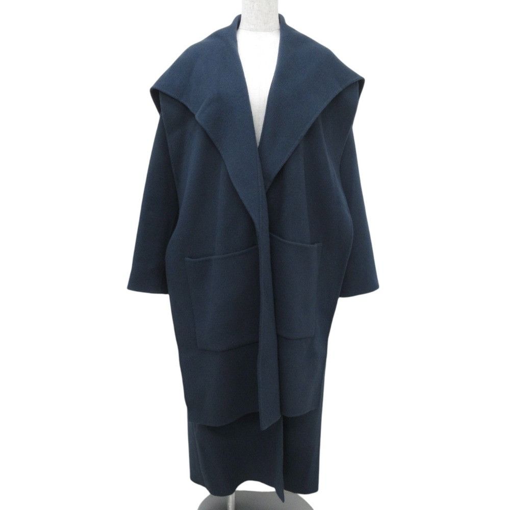 Other Other ETRE TOKYO Hooded Stole 2way Coat Others Outerwear 1221500045-0 DUTY FREE for USA Size ONE SIZE - 1 Thumbnail