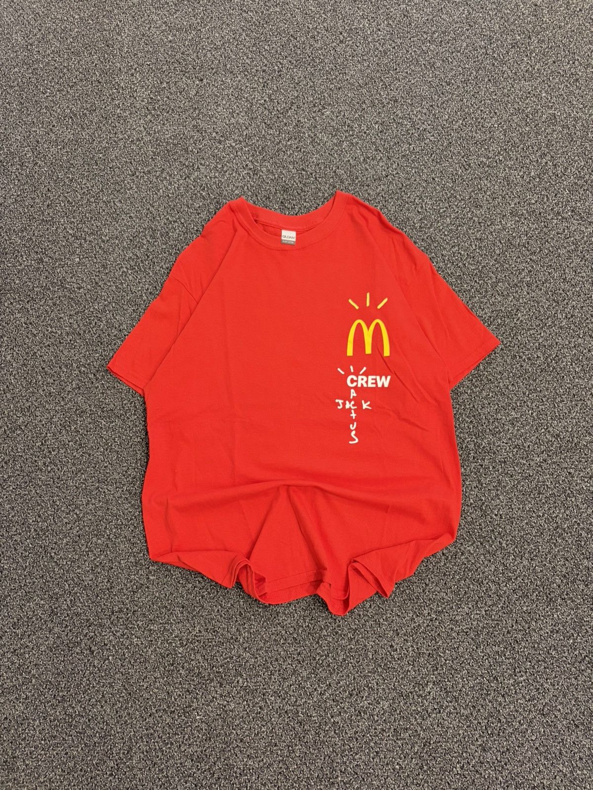 Travis Scott Travis Scott x McDonalds Crew Tee Size US L / EU 52-54 / 3 - 2 Thumbnail