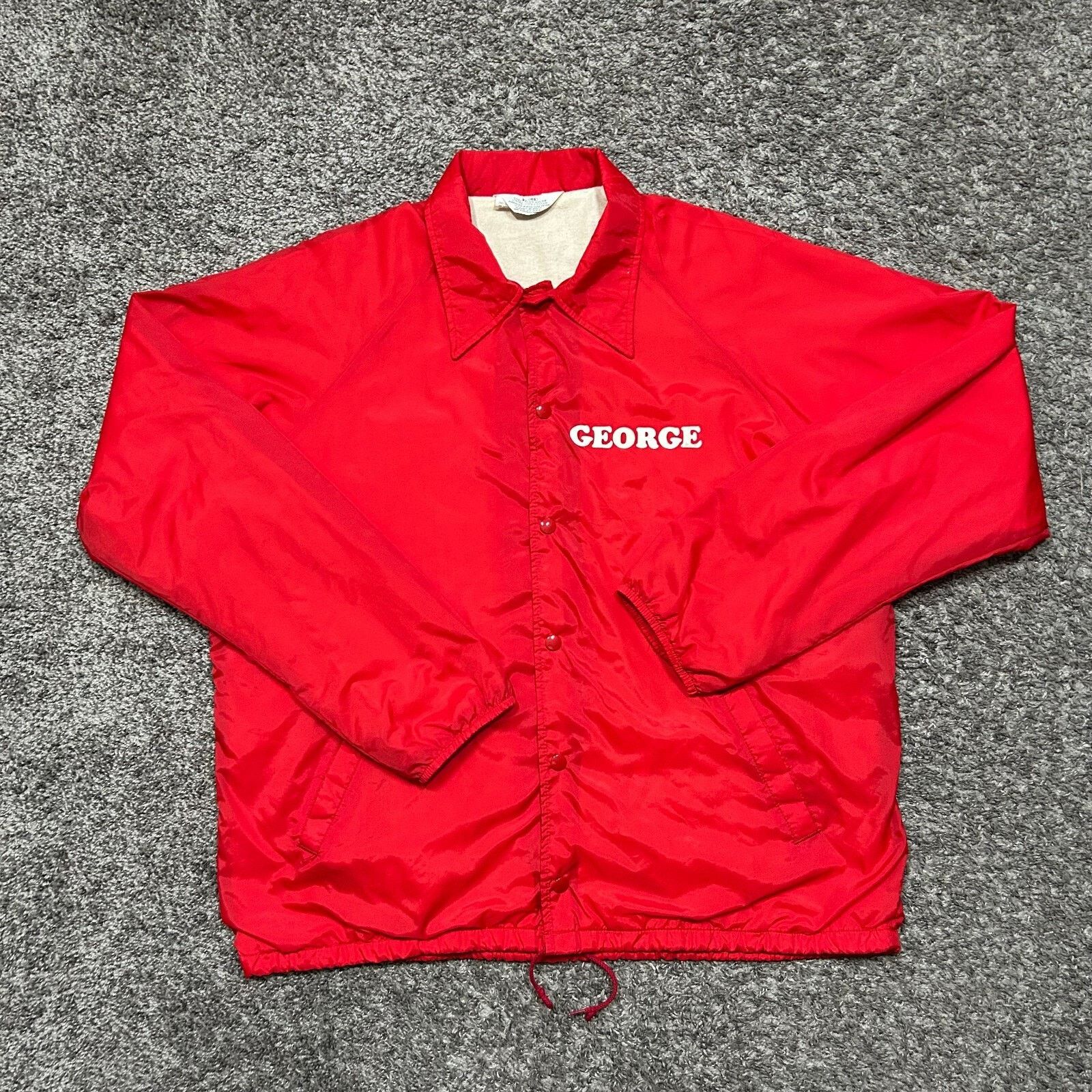 Vintage Vintage 70s Windbreaker Jacket Nylon Snap Button Coach XL Size US XL / EU 56 / 4 - 14 Thumbnail