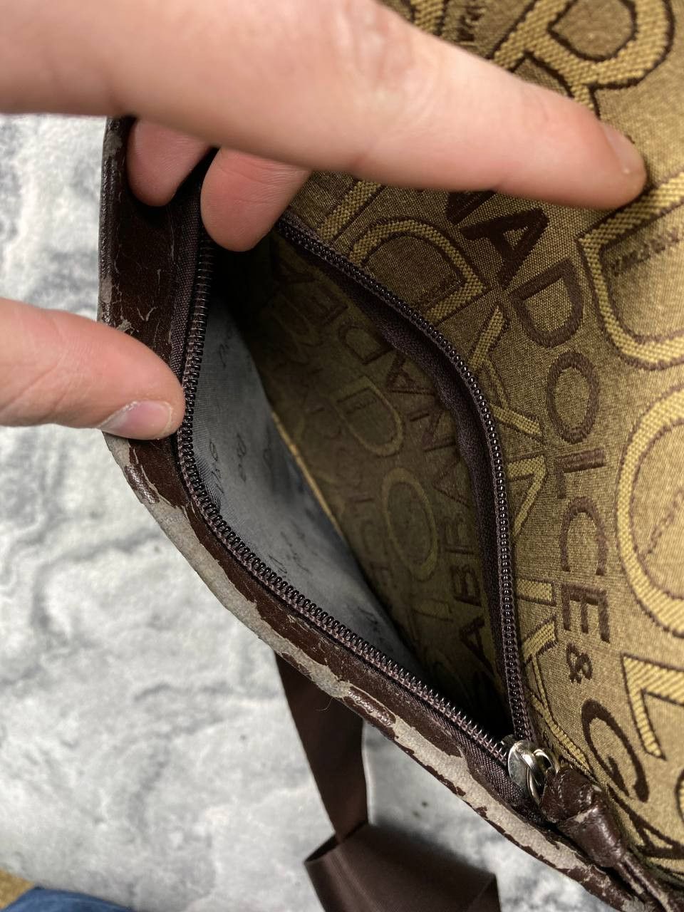 Dolce & Gabbana Vintage D&G Dolce Gabbana Monogram Size ONE SIZE - 11 Thumbnail