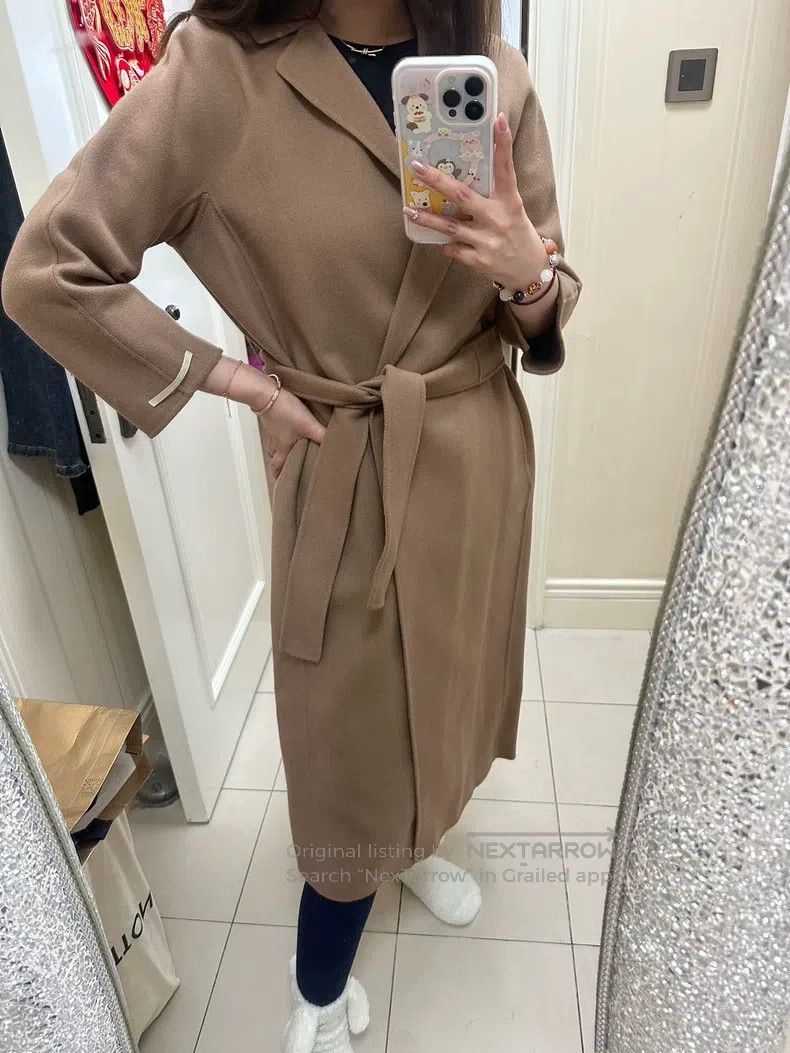 Max Mara Max Mara Autumn-Winter Double-Faced Wool Coat Jacket Seven Size S / US 4 / IT 40 - 2 Thumbnail