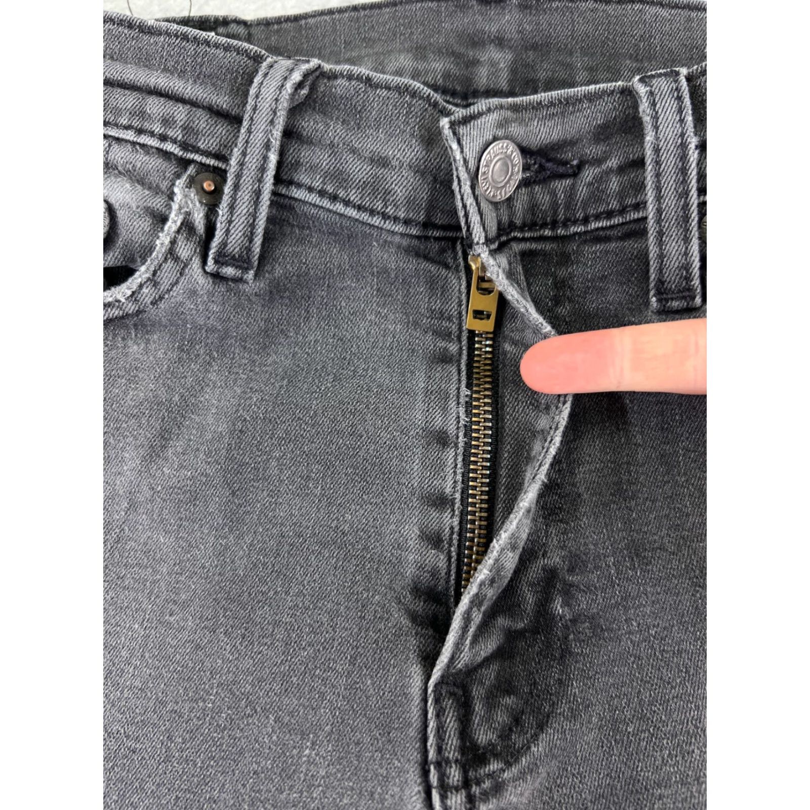 Levi's Levis 511 Jeans Adult 32 Black Denim Cotton Blend Premium 30x27 Levis Pants Regular 5-Pocket Design Jeans Mens Size US 32 / EU 48 - 5 Thumbnail