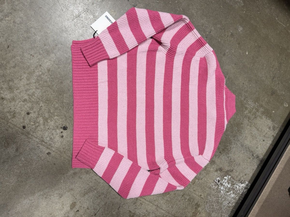 Jacquemus Jacquemus Long Sleeved Jumper Pink Ribbed Sweater Size US S / EU 44-46 / 1 - 4 Thumbnail