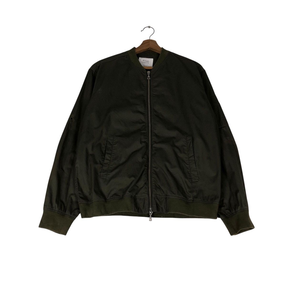 Beams Plus 📌Vintage Bomber Jacket Beams Light Military Design Size US L / EU 52-54 / 3 - 3 Thumbnail