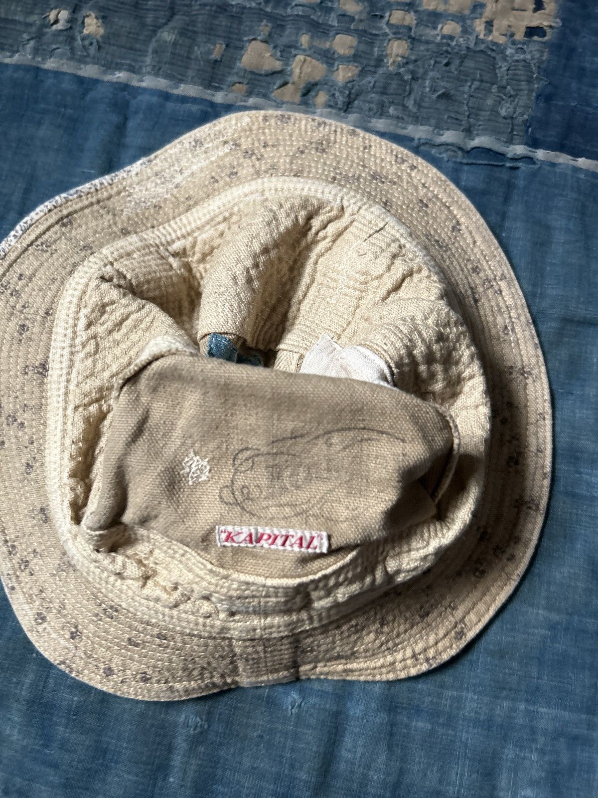 Kapital × Kapital Kountry kapital patchwork old man and the sea hat Size ONE SIZE - 8 Thumbnail