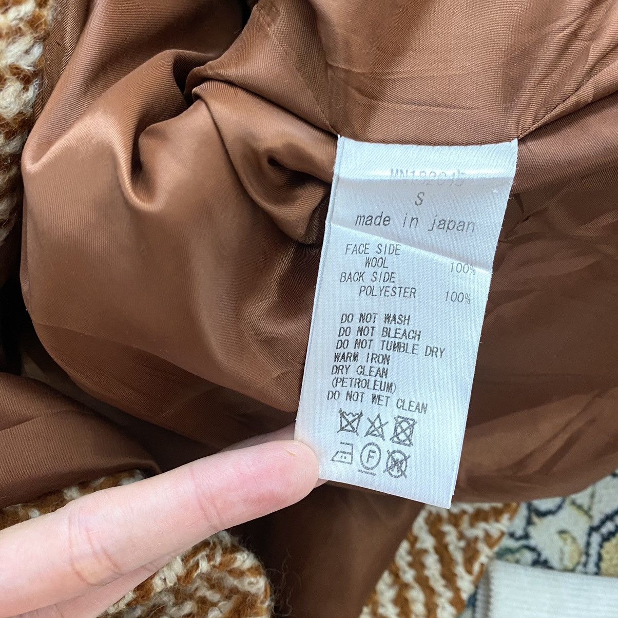 Japanese Brand MUNICH Japanese Brand Multi Color Wool Parka Jacket Size S / US 4 / IT 40 - 6 Thumbnail
