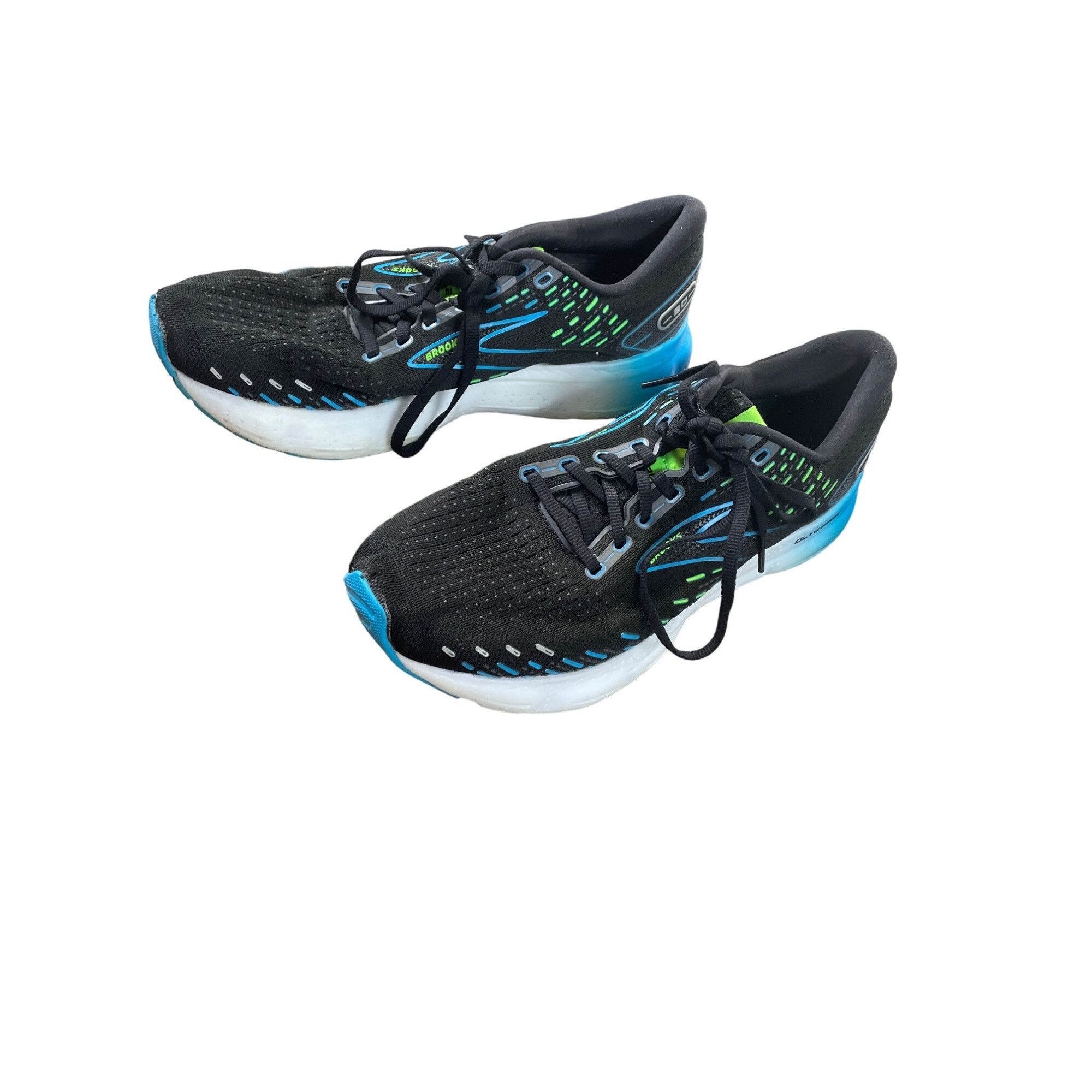 Brooks Brooks Glycerin 20 Mens Black/Blue Run Shoes Sneakers Size 1 Size US 10 / EU 43 - 14 Thumbnail