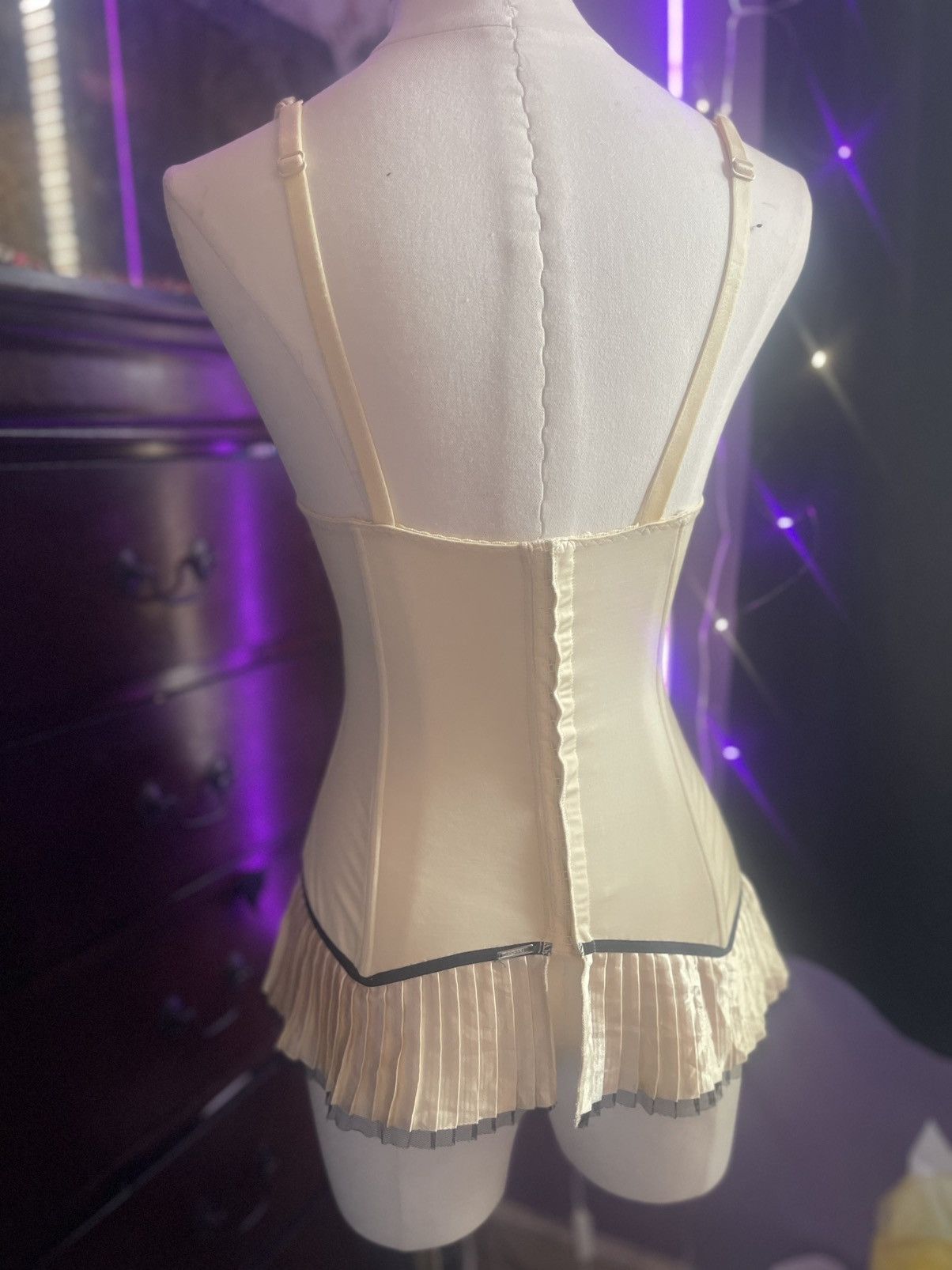 Other Vintage corset beige top Size S / US 4 / IT 40 - 6 Thumbnail