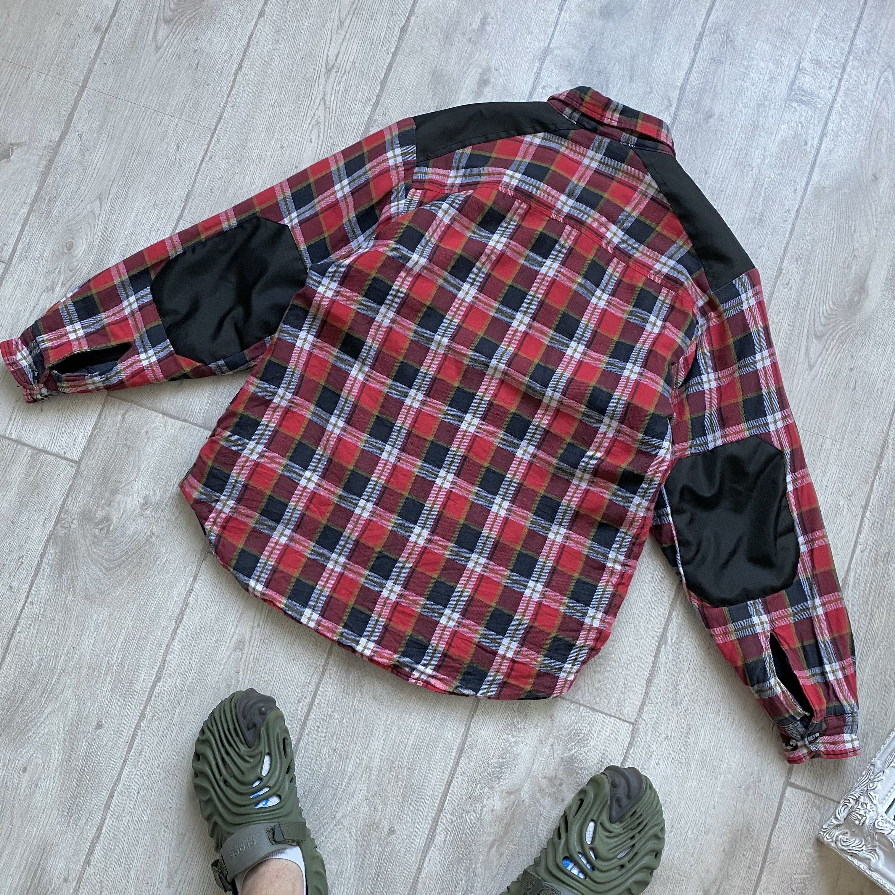 Dickies Vintage Flannel Dickies Quilted Work Jacket Shirt Overshirt Size US S / EU 44-46 / 1 - 11 Thumbnail