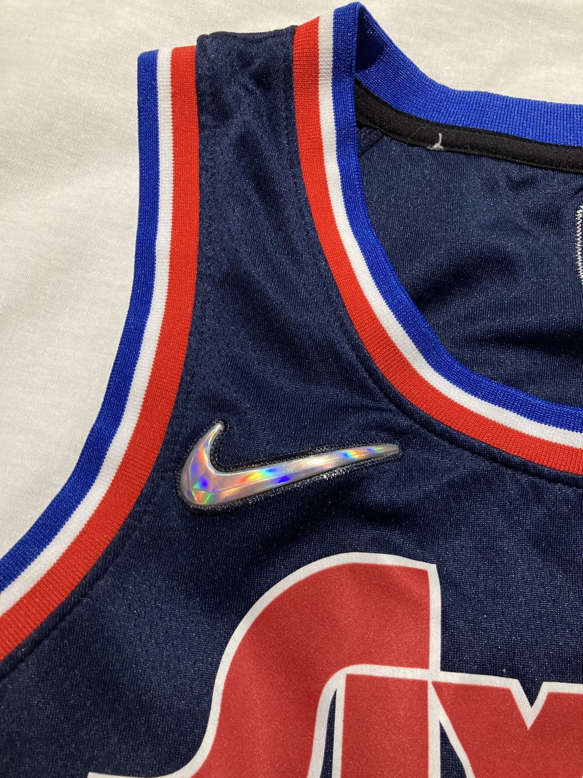 Nike James Harden City Edition Philadelphia 76ers Jersey, size M Size US M / EU 48-50 / 2 - 4 Thumbnail