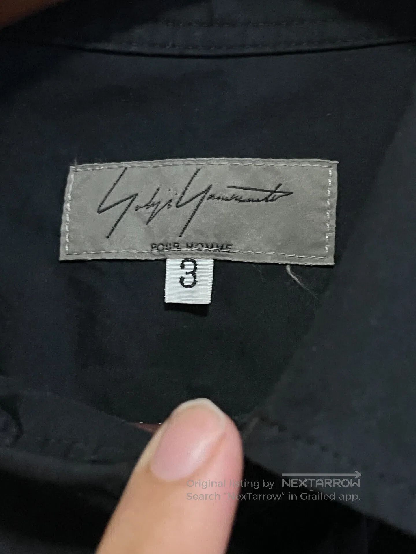 Yohji Yamamoto Yohji Yamamoto Zip Shirt Size 3. Size US L / EU 52-54 / 3 - 2 Thumbnail