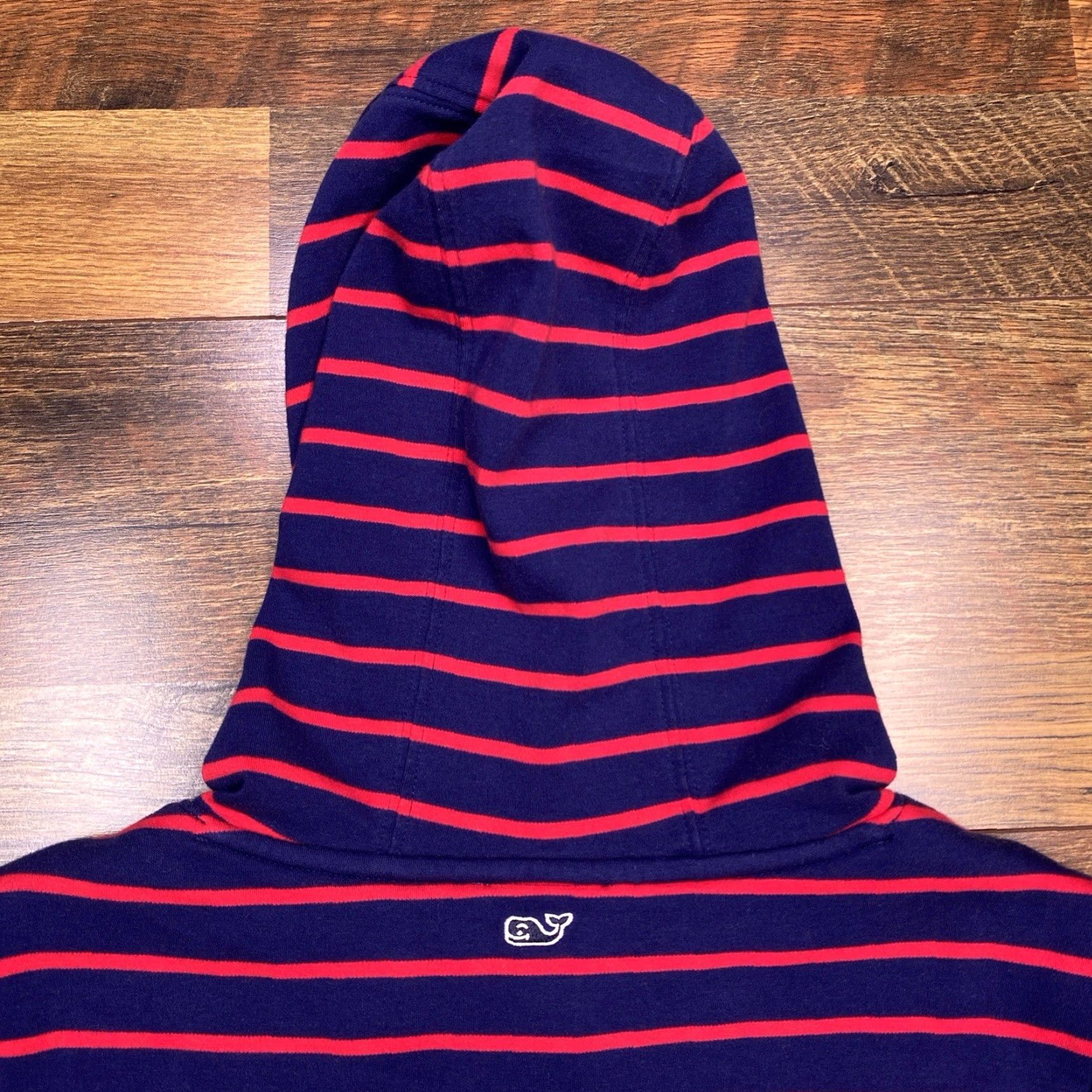 Vineyard Vines Vineyard Vines Hoodie Womens Small Navy Red Striped Stretch Sweater Size S / US 4 / IT 40 - 7 Thumbnail