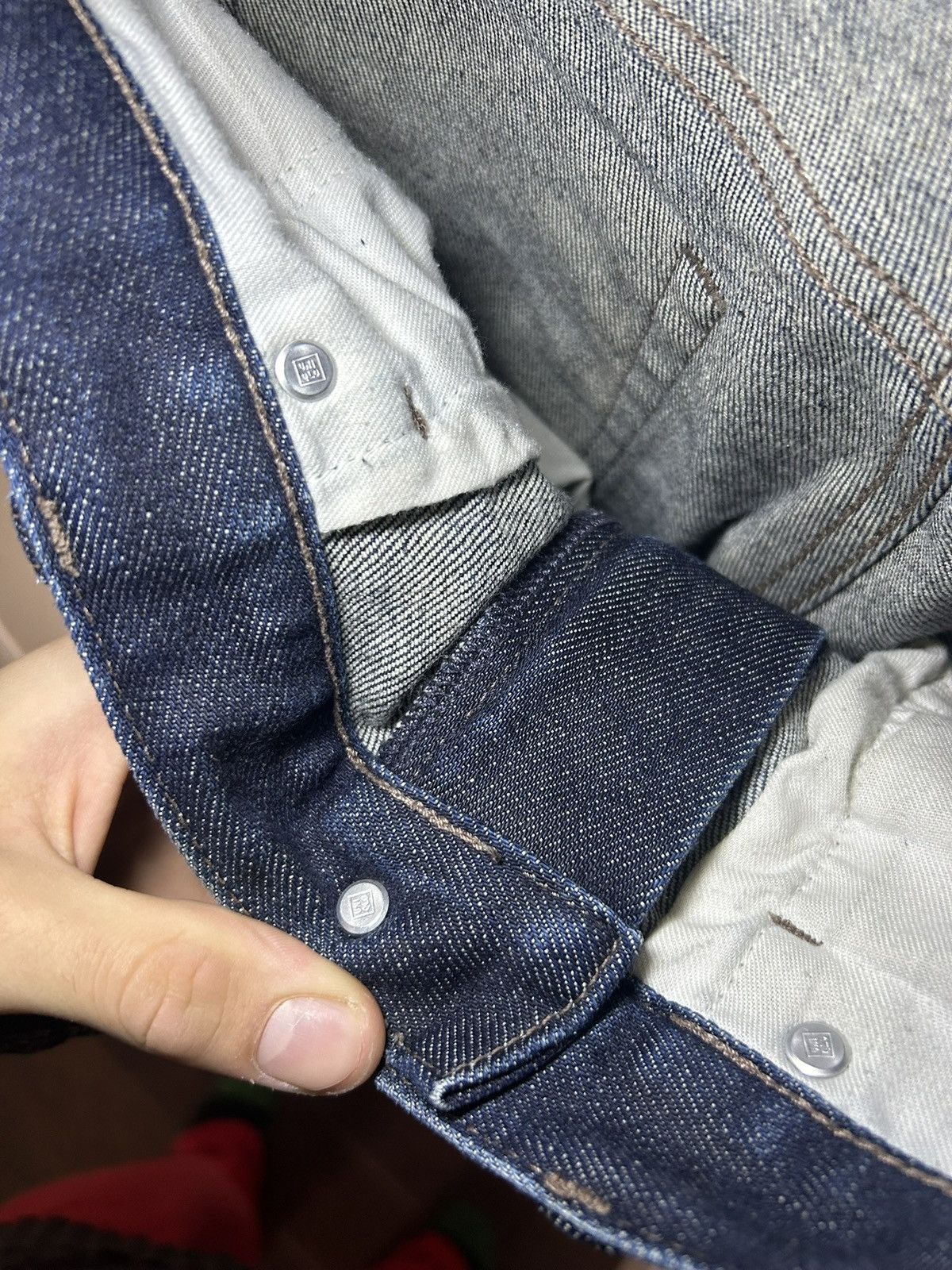 Uniqlo Uniqlo raw selvedge indigo denim jeans Size US 30 / EU 46 - 11 Thumbnail