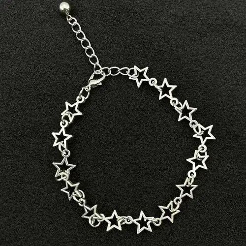 Jewelry Silver Star Bracelet Size ONE SIZE - 2 Thumbnail