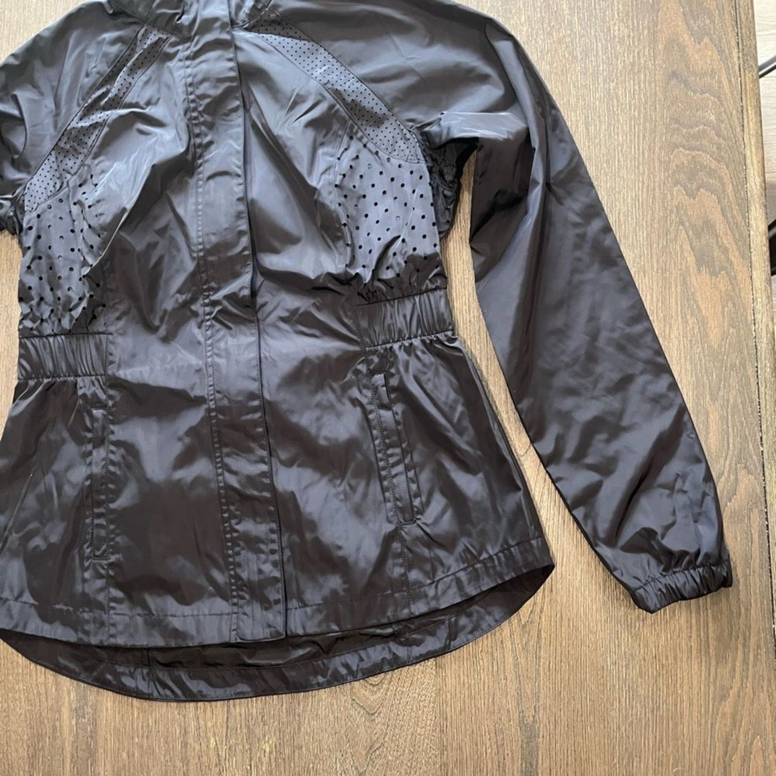 Fila NWOT Fila Womens Black Rain Jacket - Size S Size S / US 4 / IT 40 - 2 Thumbnail
