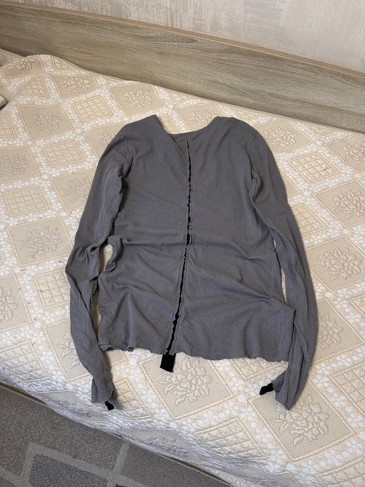 Thom Krom Thom Krom Avant Garde Black Grey Gray Not Rick Owens Shirt Size US M / EU 48-50 / 2 - 7 Thumbnail