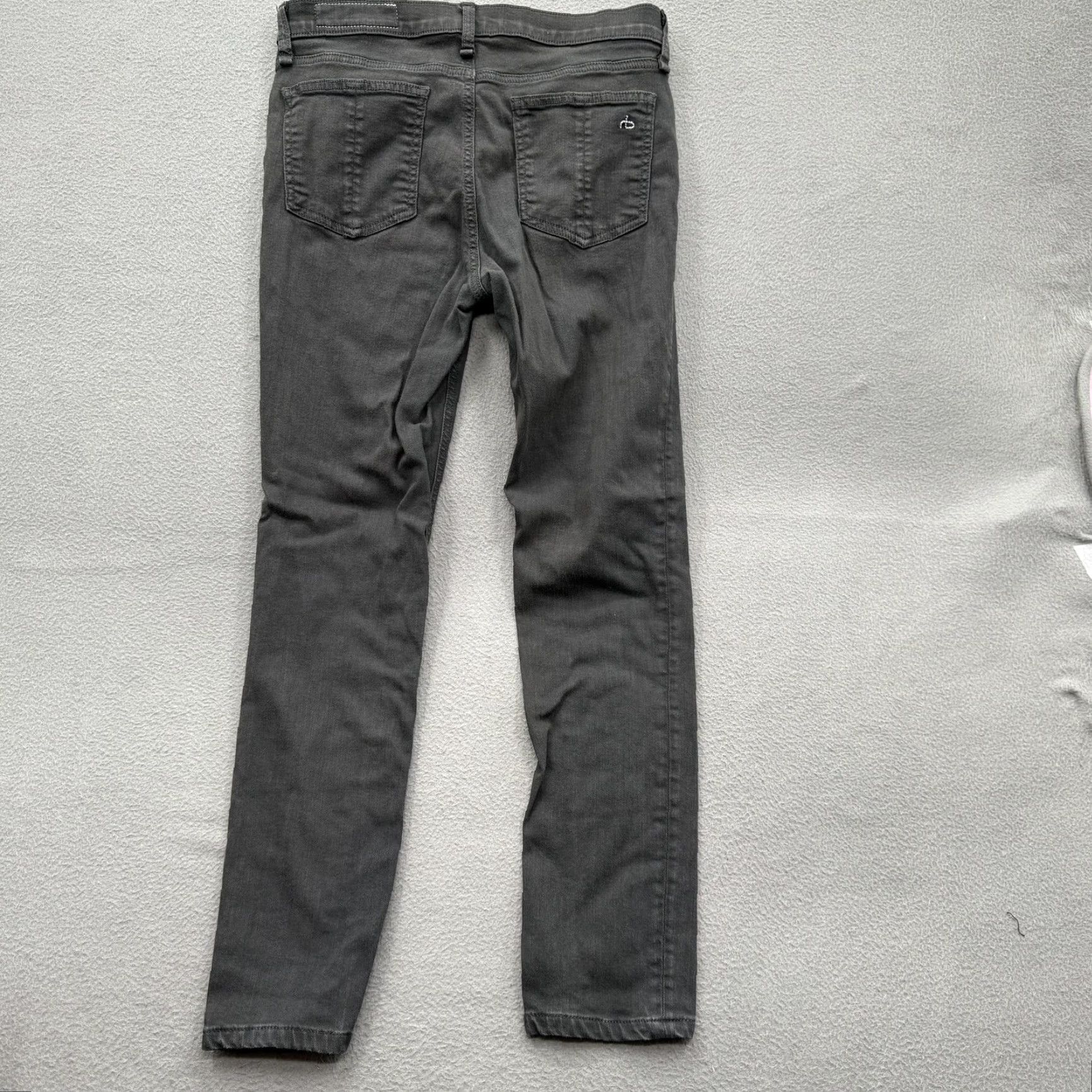 Rag & Bone VINTAGE Rag & Bone Jeans Skinny Jeans Black Pirate Mid Rise Stretch Denim Women 28 Slim Pockets Zip 55% Cotton 42% Tencel 3% Spandex Women’s Jeans Size 28" / US 6 / IT 42 - 2 Thumbnail