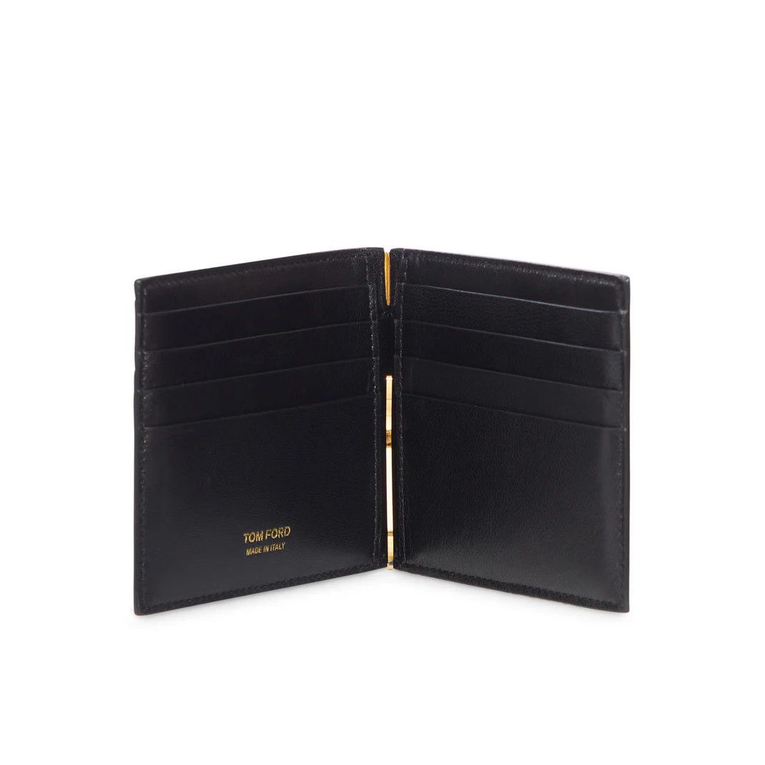 Tom Ford TOM FORD Black Embossed Leather Wallet New & Authentic Size ONE SIZE - 4 Thumbnail
