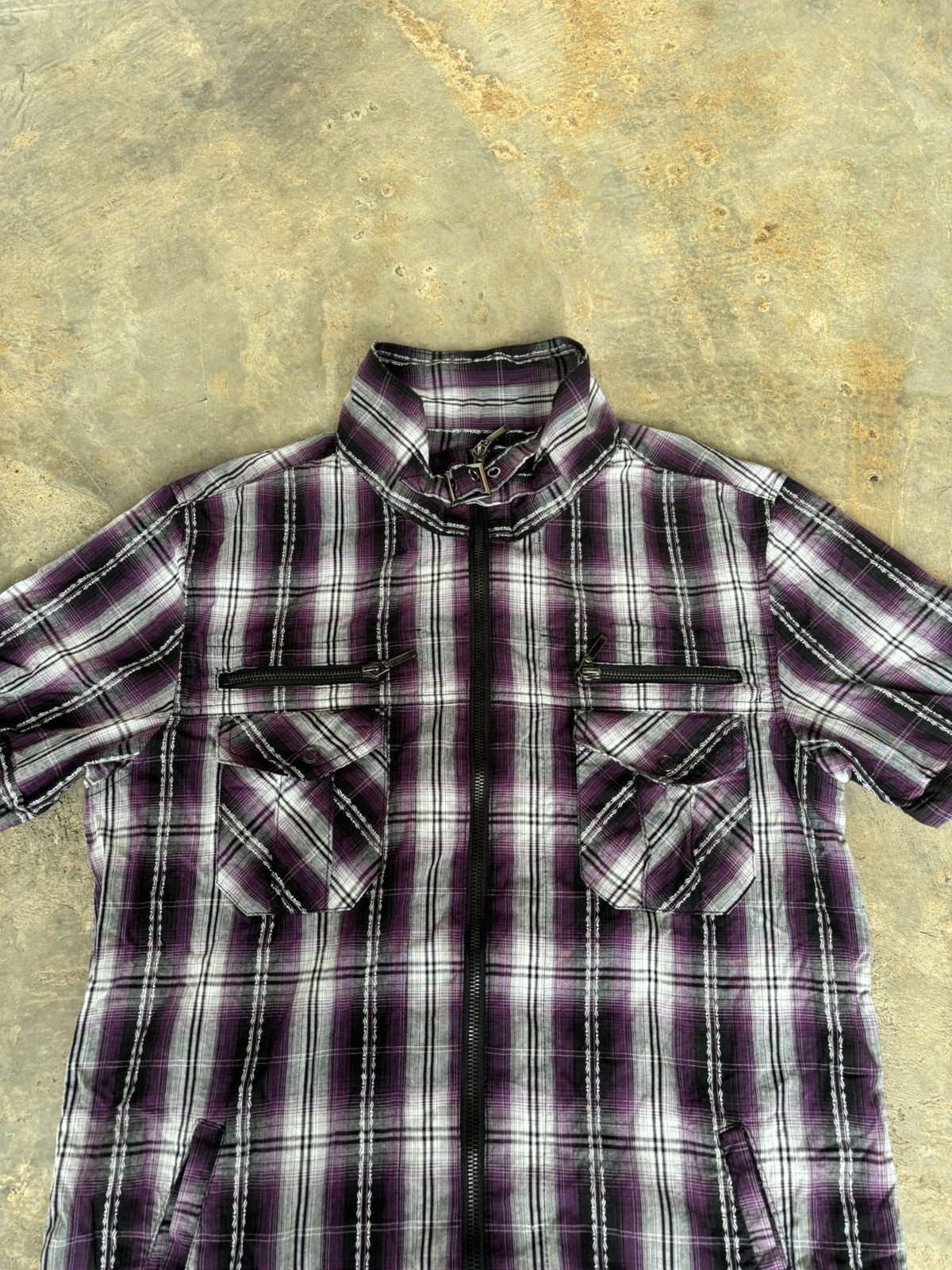 Hysteric Glamour Y2k Omkoe Ifwixwasnine Lgb Punk Style Zip Shirt Size US M / EU 48-50 / 2 - 3 Thumbnail