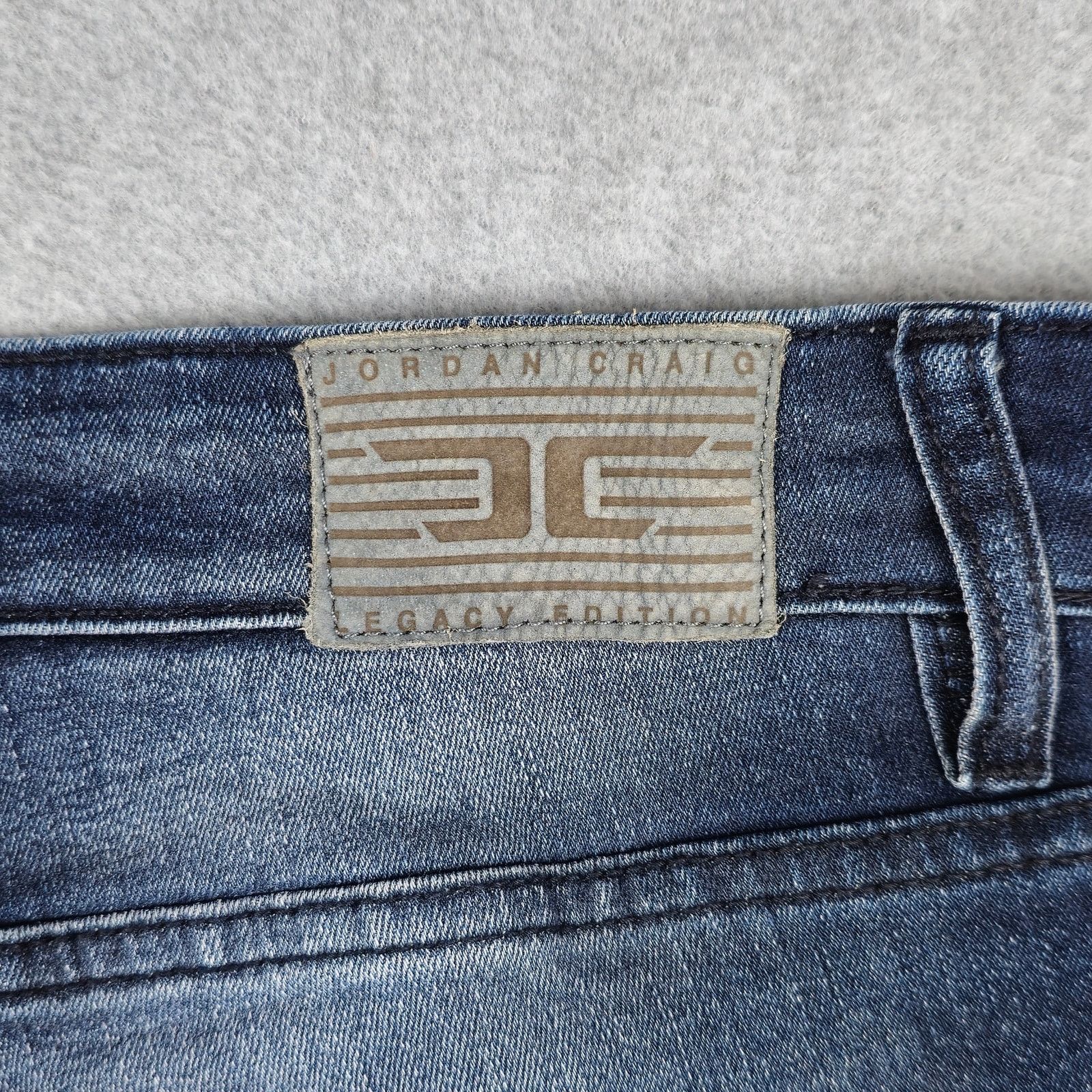 Jordan Craig Jordan Craig 36x32 Distressed Legacy Edition Aaron Jeans Size US 36 / EU 52 - 10 Thumbnail