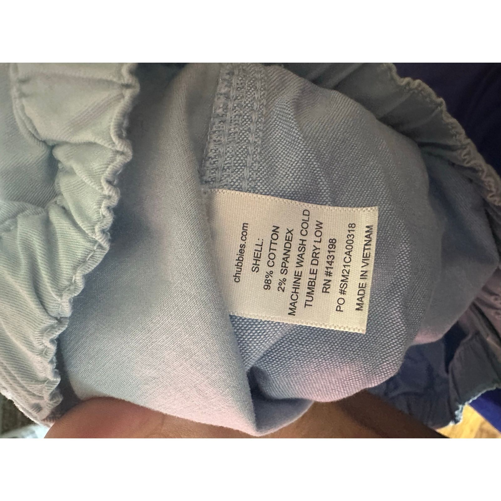 Chubbies Chubbies Blue Original Casual Short Size Large Size US 36 / EU 52 - 7 Thumbnail