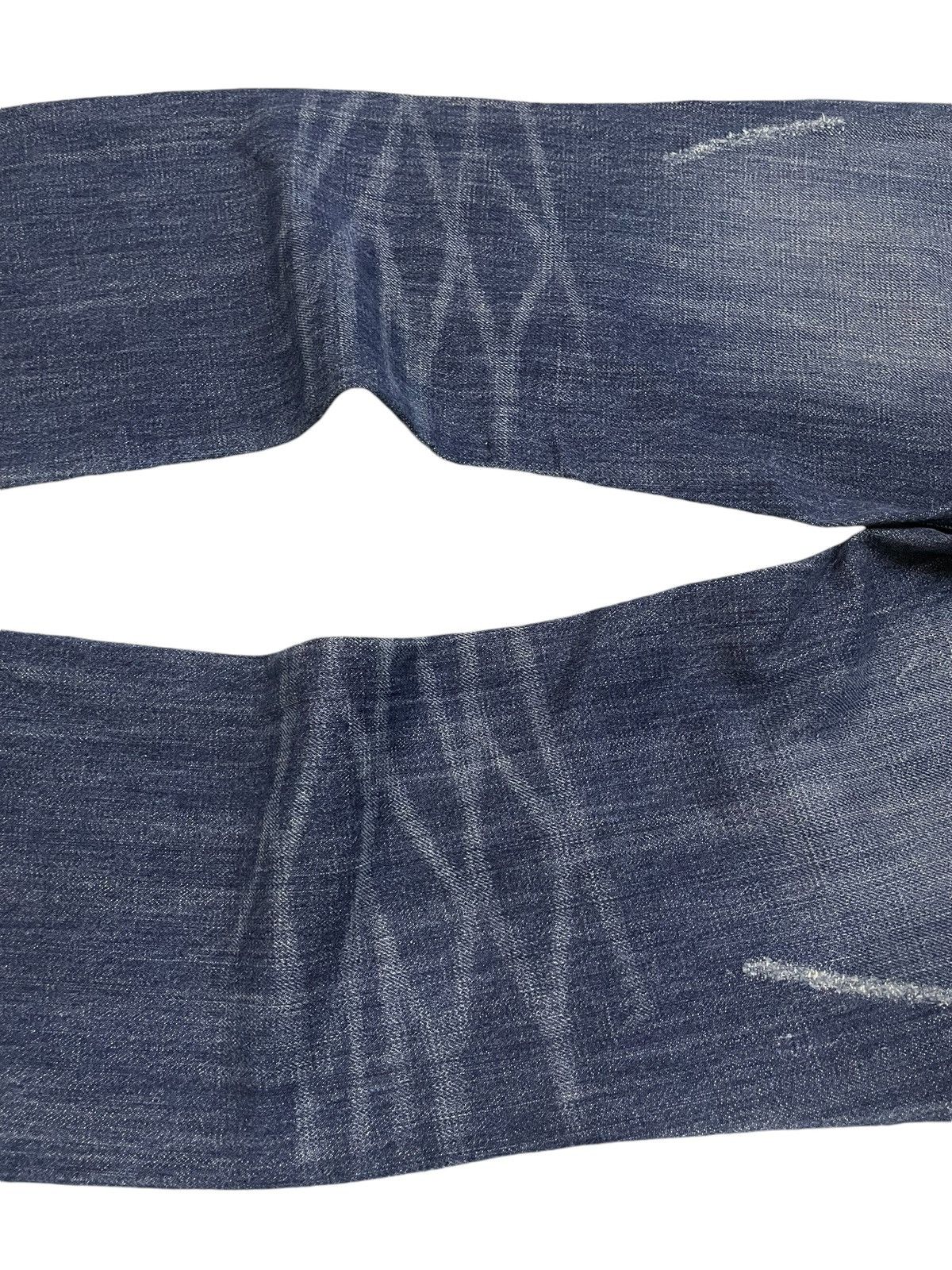 Japanese Brand × PPFM × semanticdesign Semantic Design Poems Paint splatter Flared Denim Pants Size US 31 - 17 Thumbnail