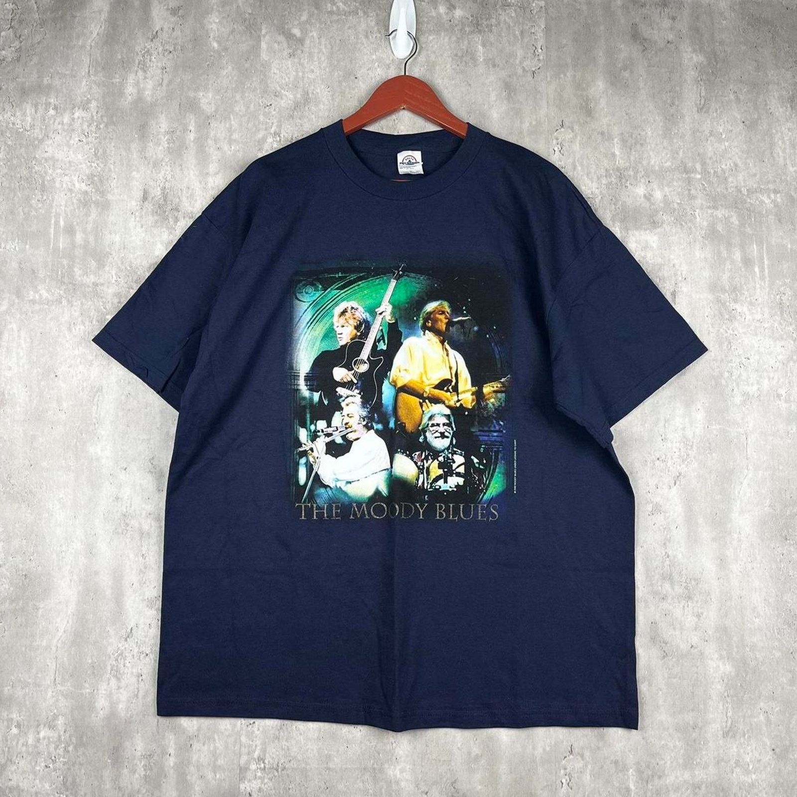 Band Tees × Vintage Vintage The Moody Blues Band USA Tour Tshirt Size US XL / EU 56 / 4 - 1 Thumbnail