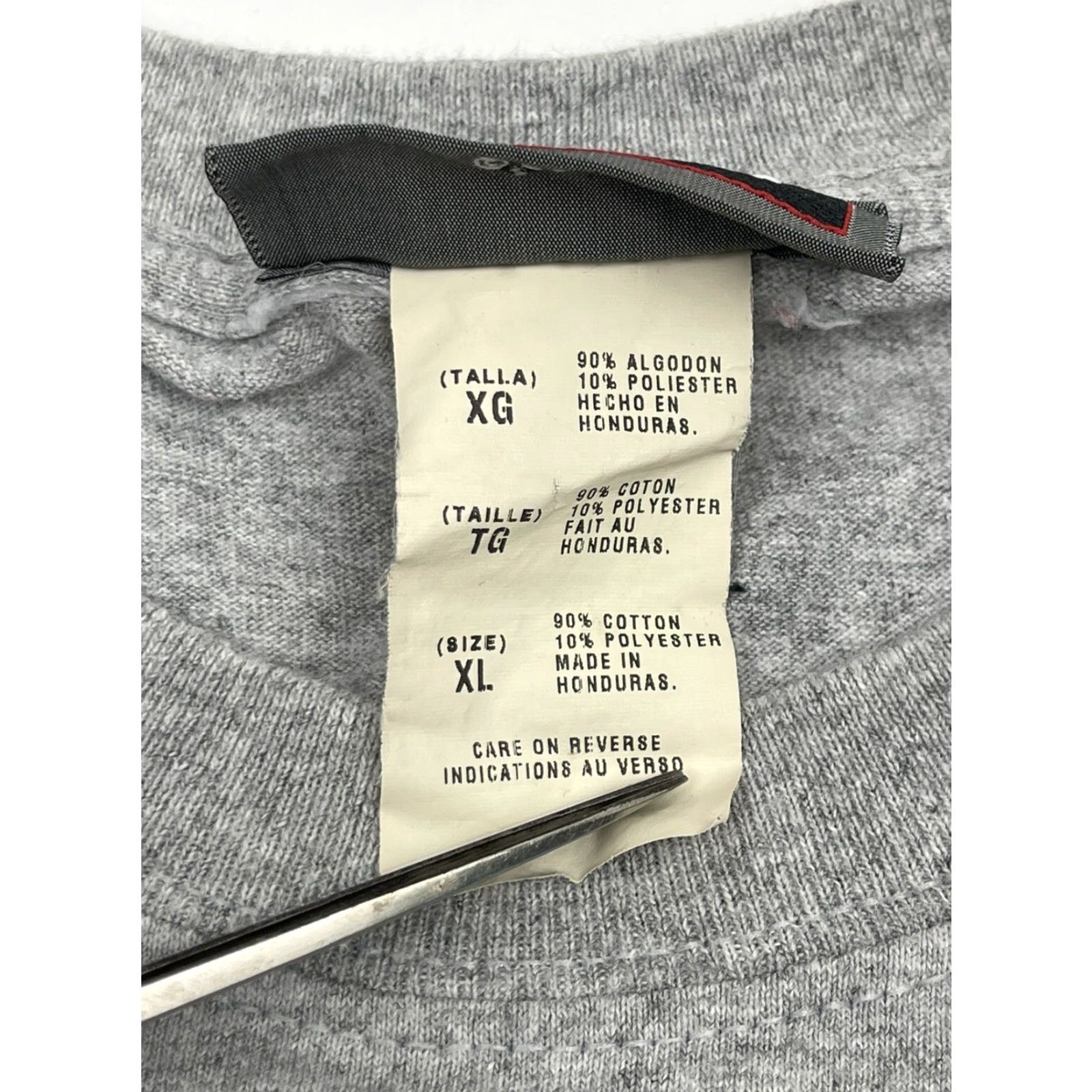 Disney VINTAGE Walt Disney ESPN Club T Shirt Sports Men's T-Shirt XL Gray Crew Neck Short Sleeve Baseball Basketball Hockey 90s/Disney Sports Mens Size US XL / EU 56 / 4 - 3 Thumbnail