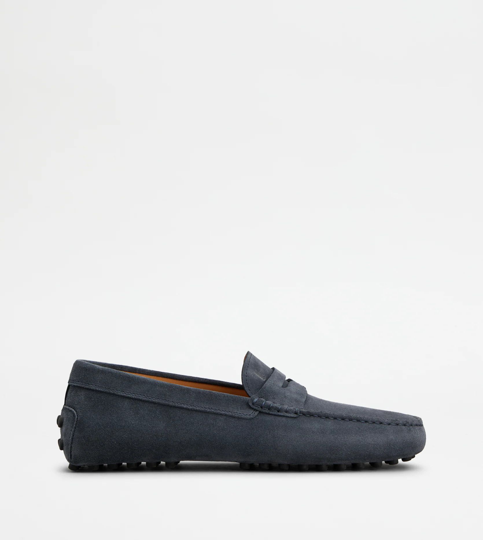 o1s22i1n0325 Night Calfskin Loafers in Blue