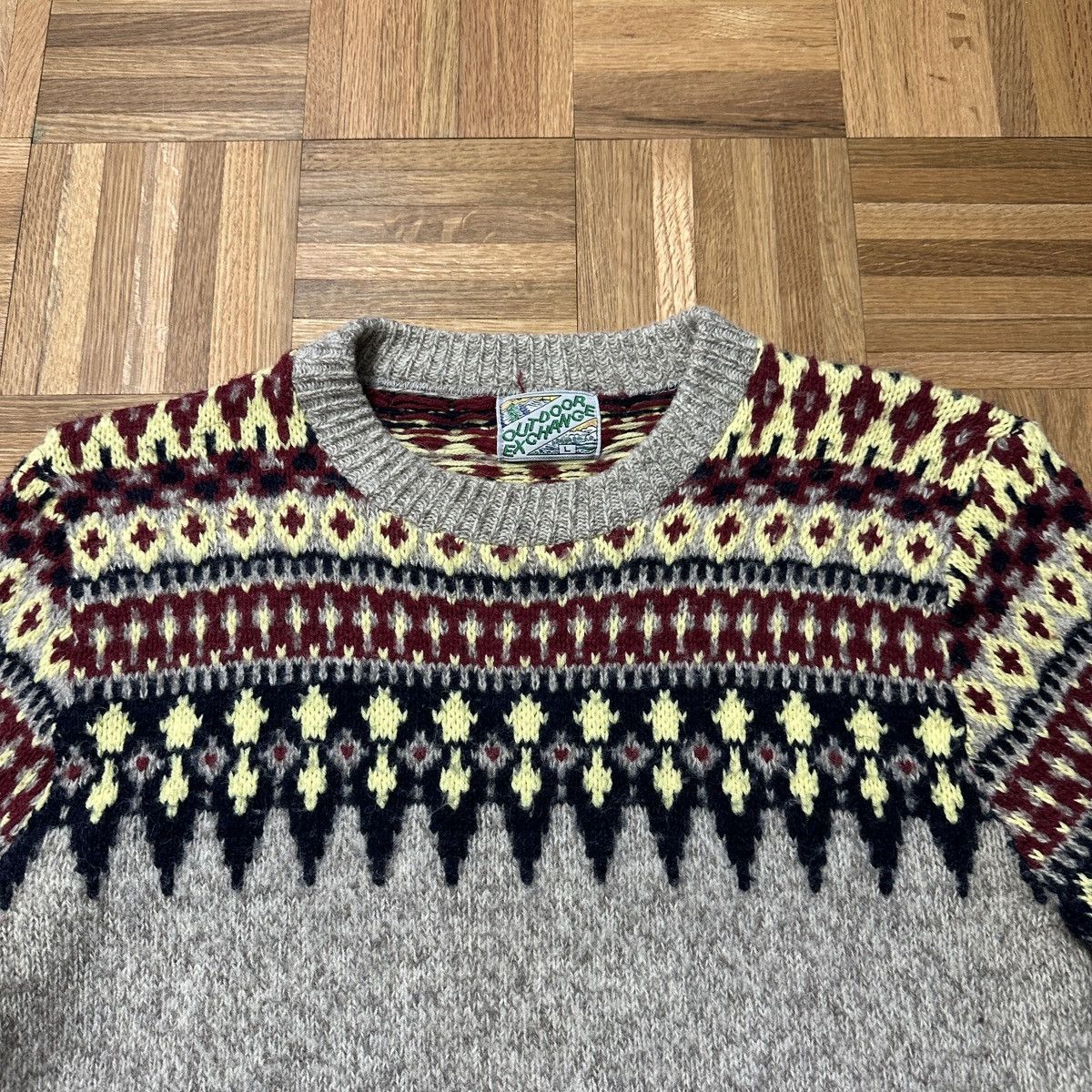 Vintage Vintage Outdoor Exchange wool sweater Size US L / EU 52-54 / 3 - 3 Thumbnail