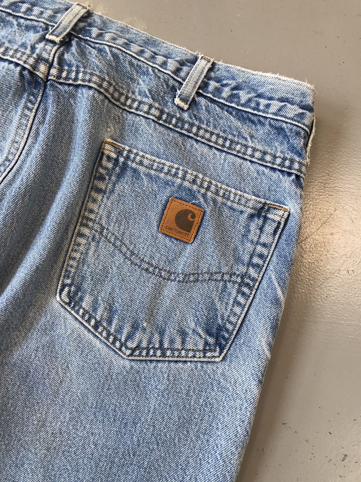 Carhartt × Vintage Vintage Carhartt b172 bst flannel line denim Size US 36 / EU 52 - 8 Thumbnail