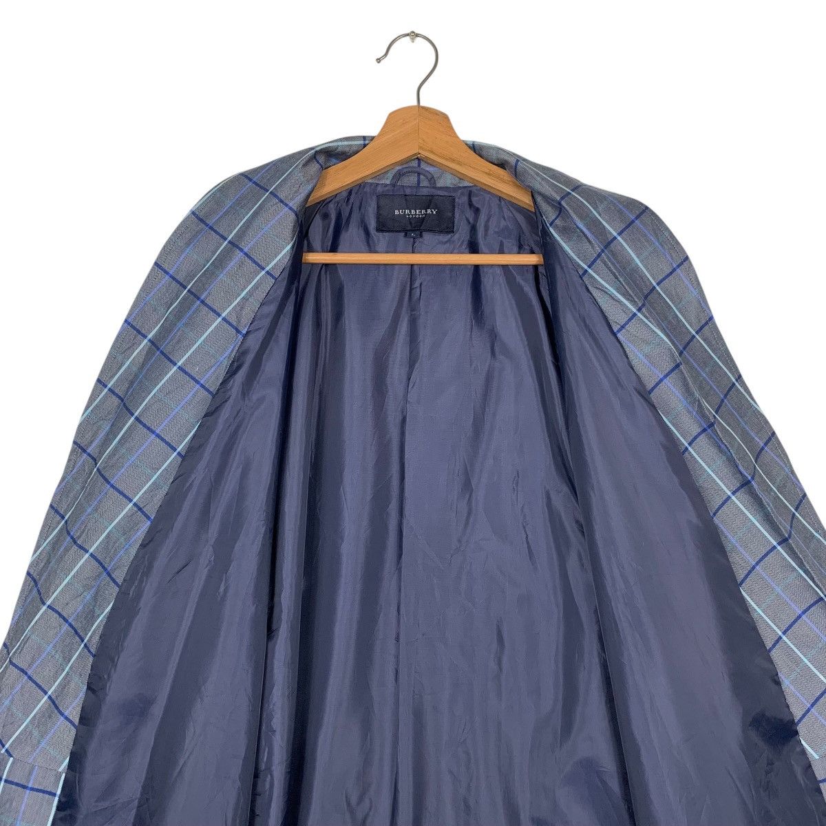 Burberry Burberry London Buttonless Checkered Jacket Size US L / EU 52-54 / 3 - 12 Thumbnail