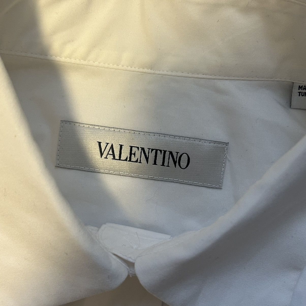 Valentino valentino white button shirt Size S / US 4 / IT 40 - 3 Thumbnail